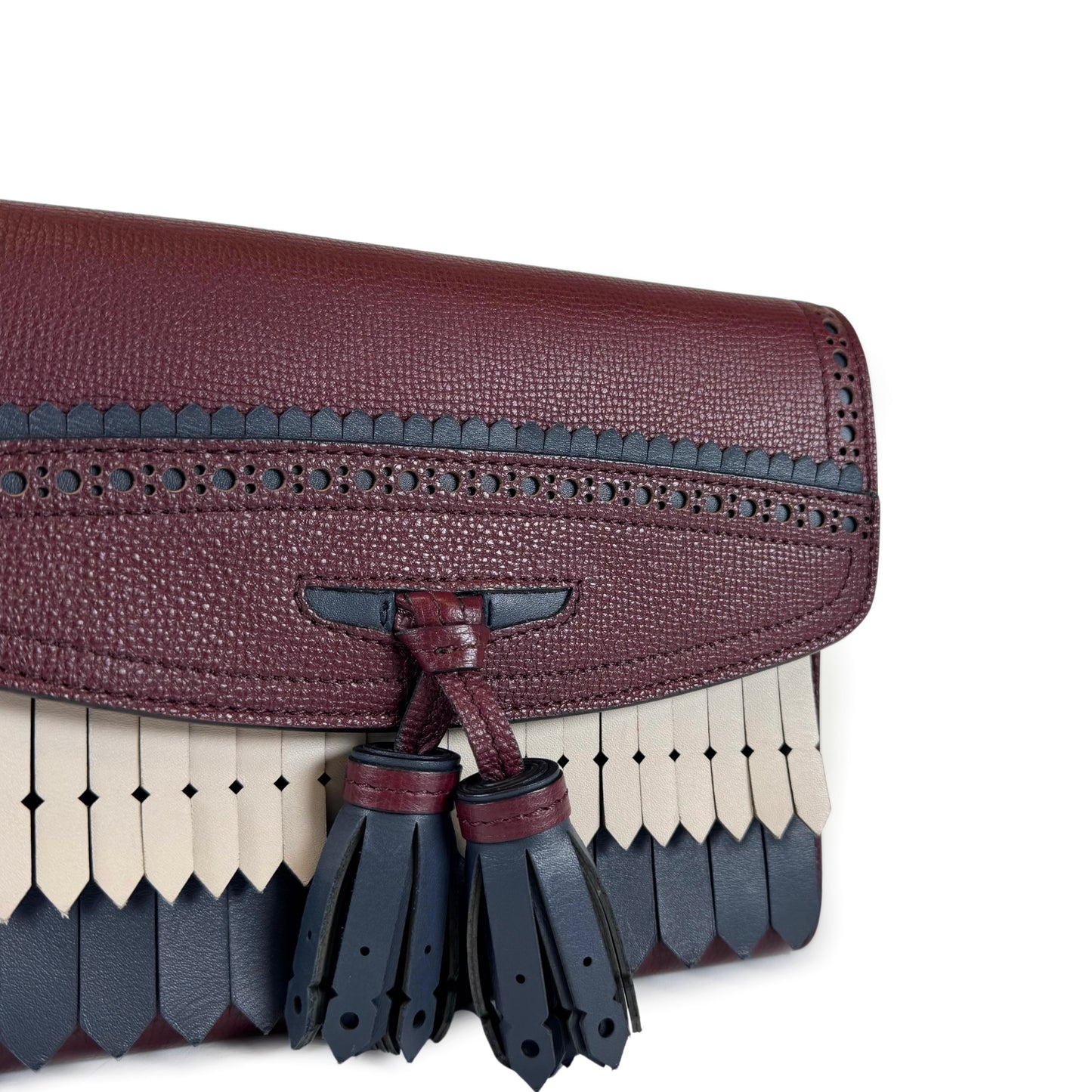 Burberry Macken Brogue Crossbody Bag