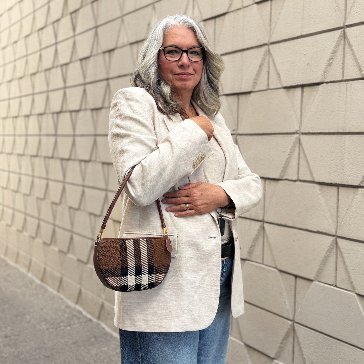 Burberry Olympia Knit Pochette