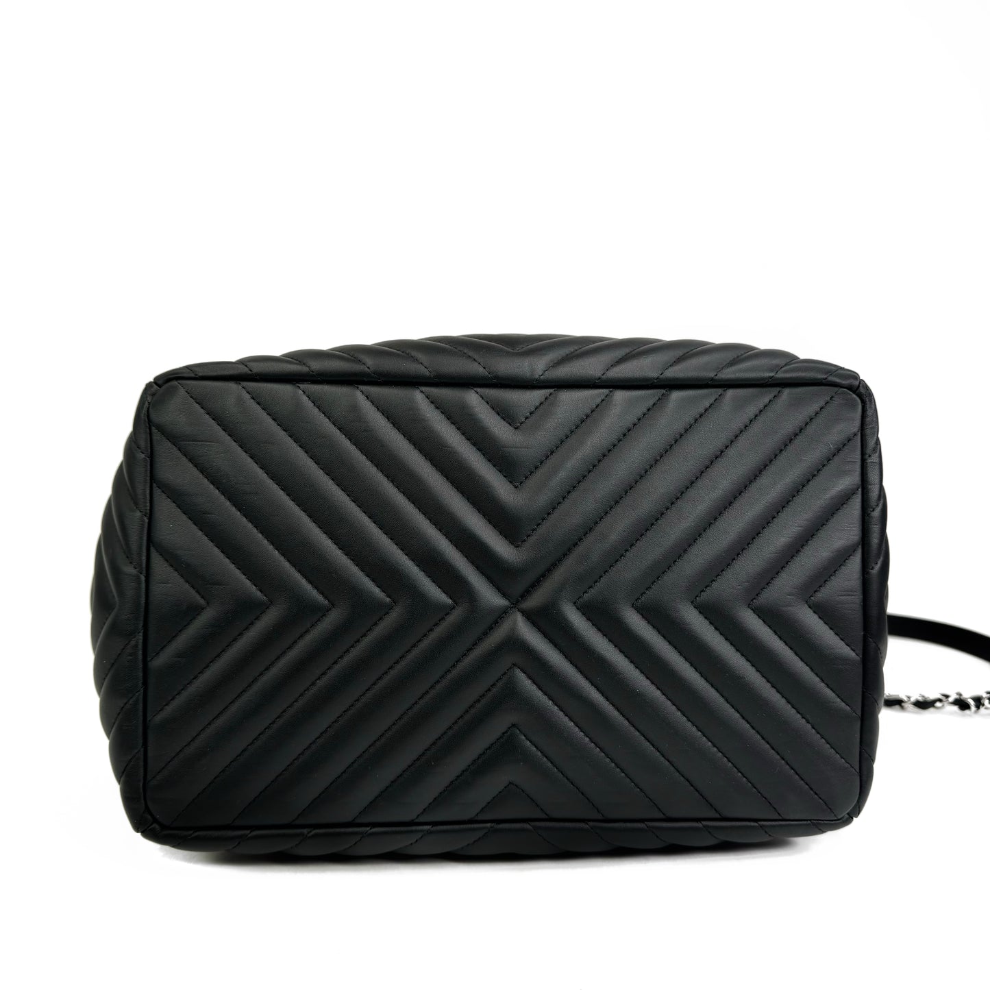 Chanel Urban Spirit Drawstring Bucket Black