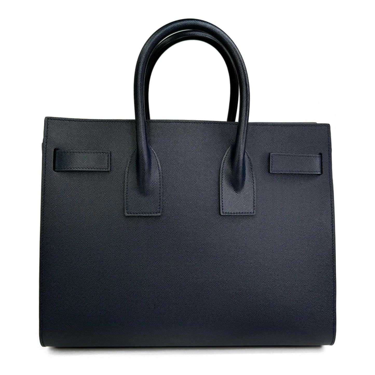 Saint Laurent Navy Sac de Jour Bag