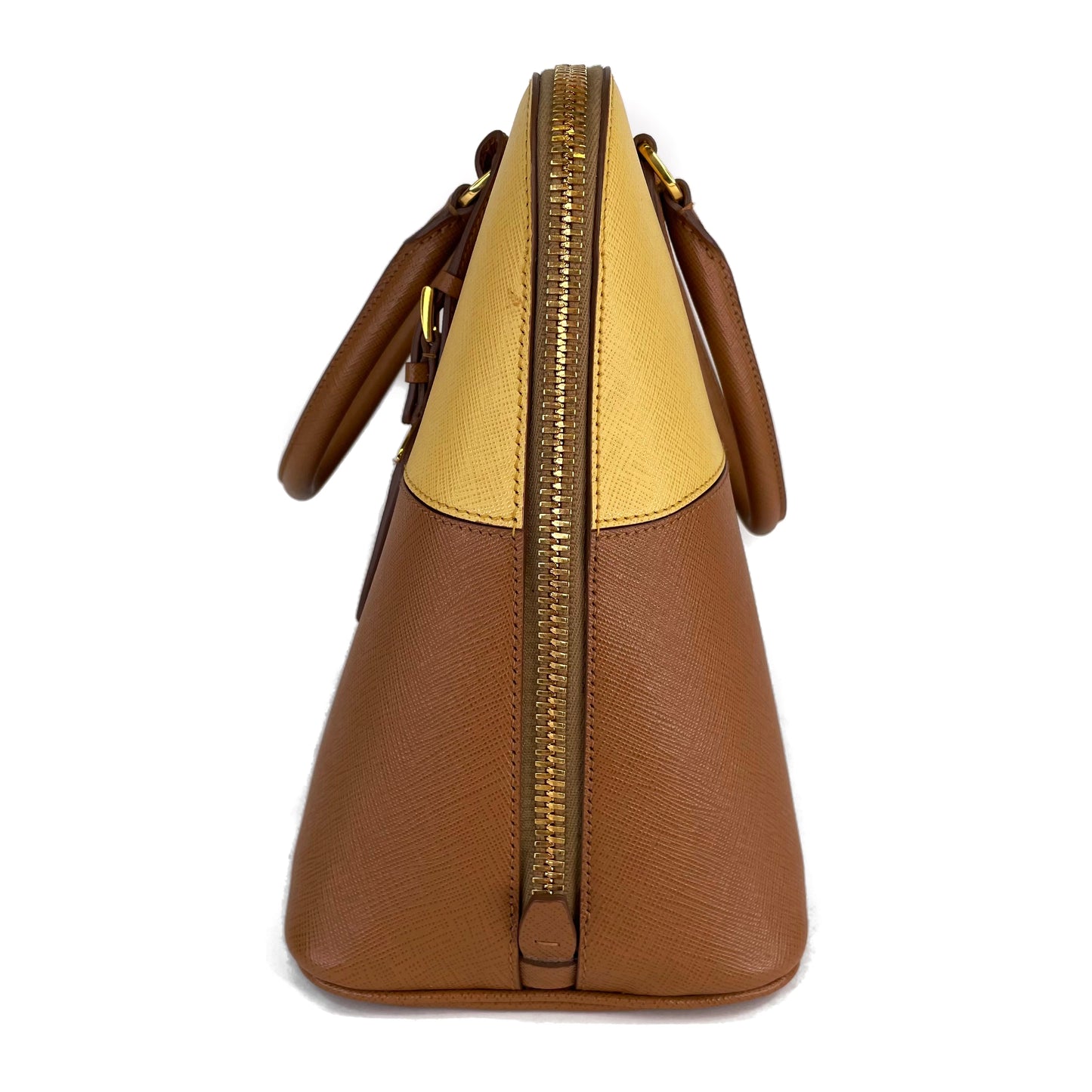 Prada Two-Tone Promenade Dome Bag
