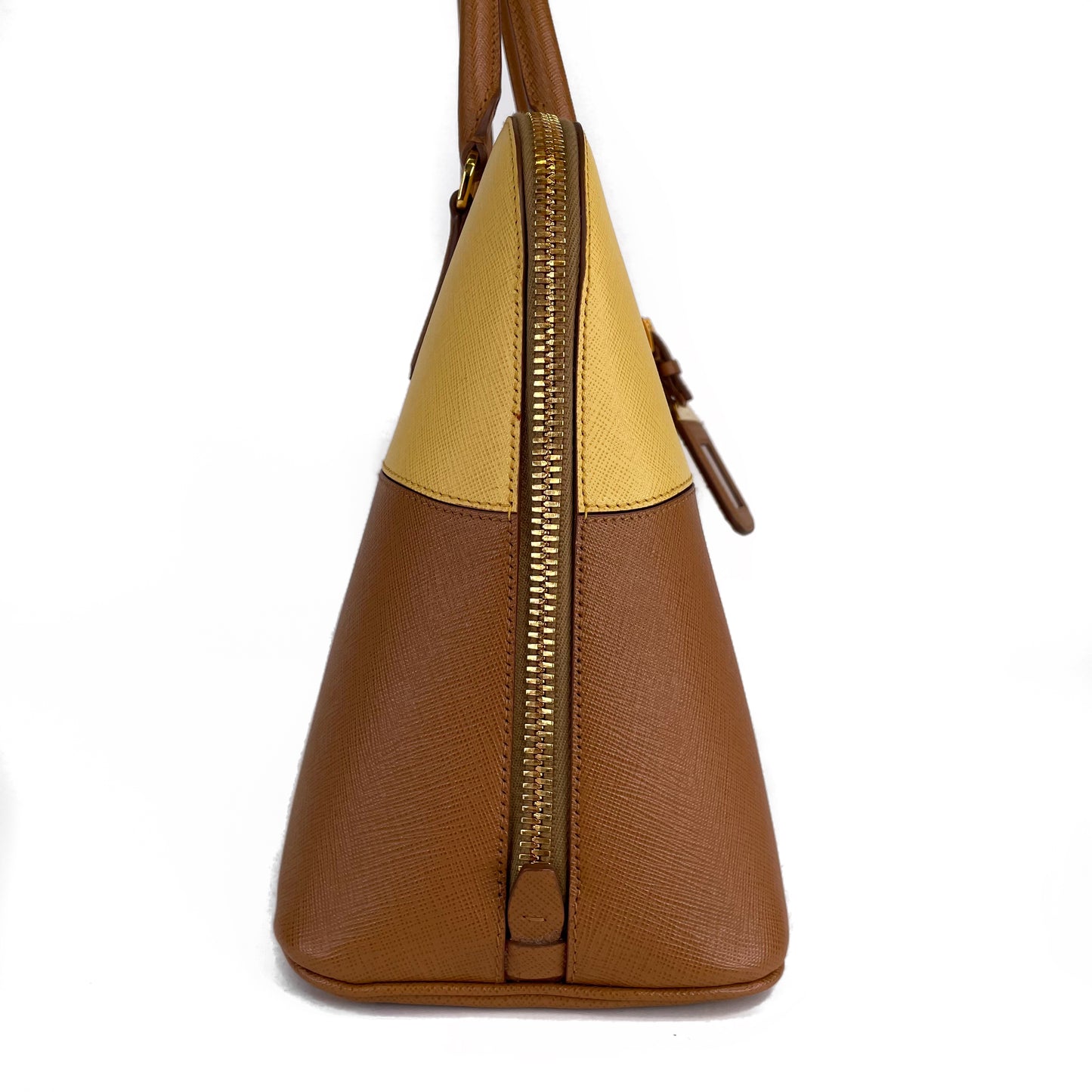 Prada Two-Tone Promenade Dome Bag