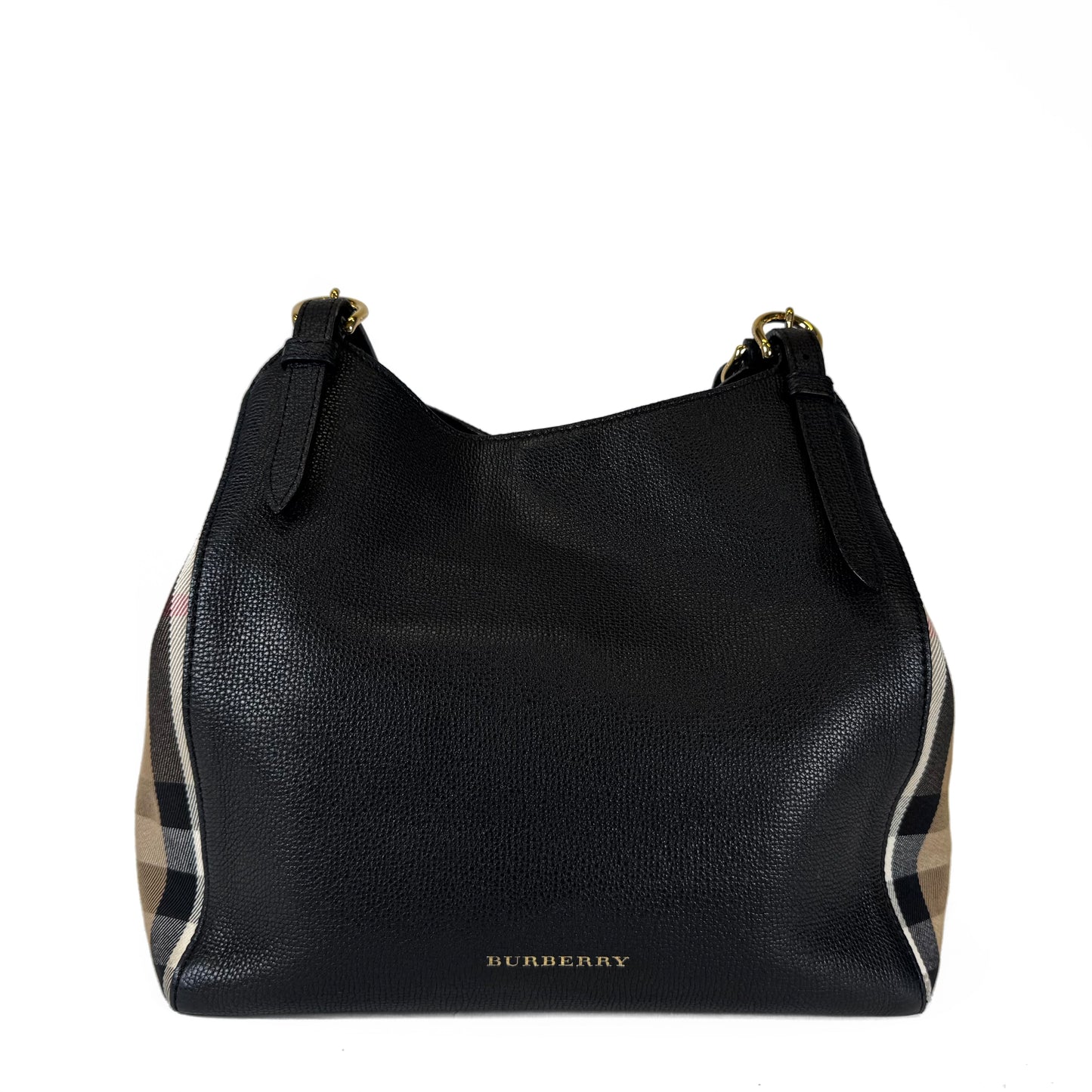 Burberry Smoked Check Shoulder Bag