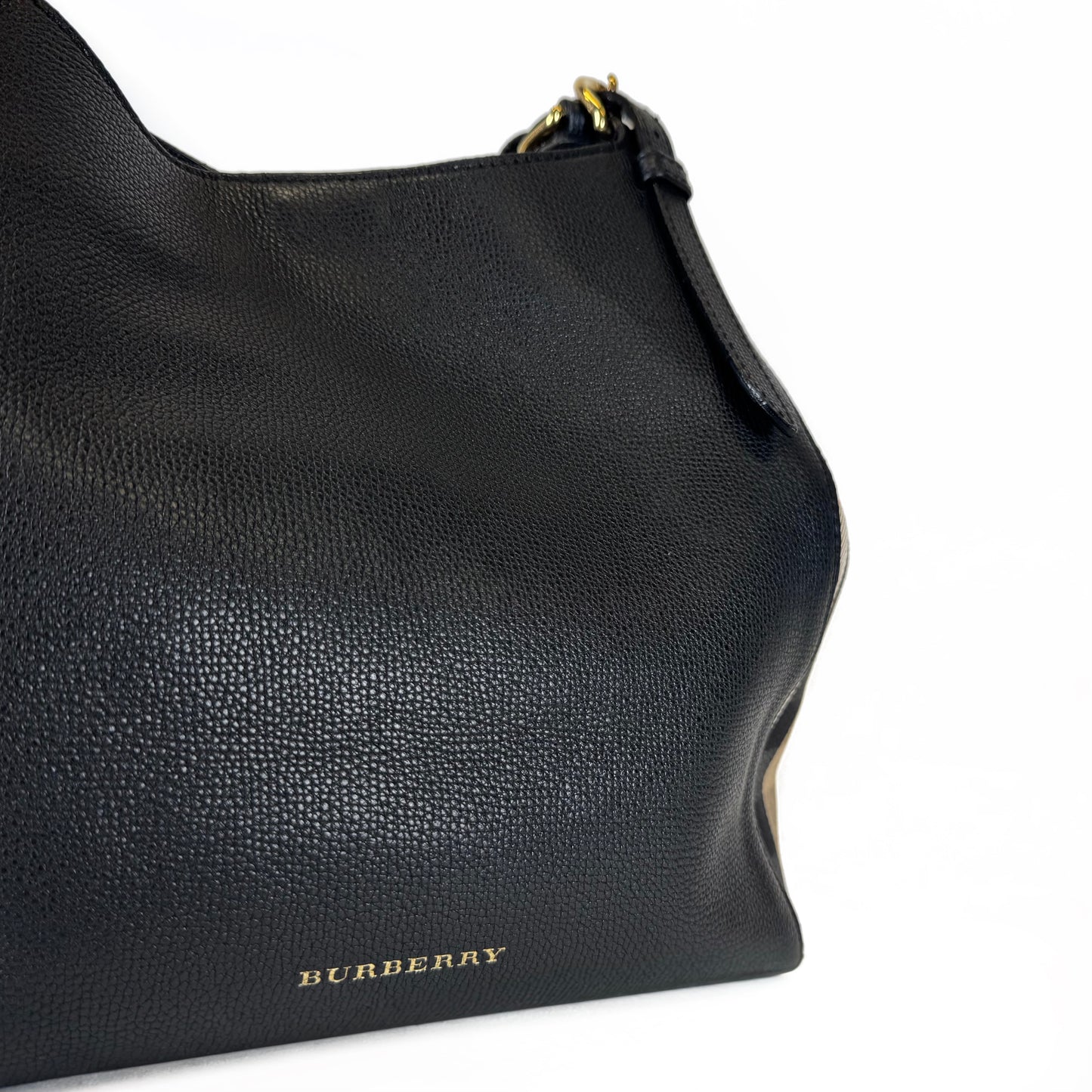 Burberry Smoked Check Shoulder Bag