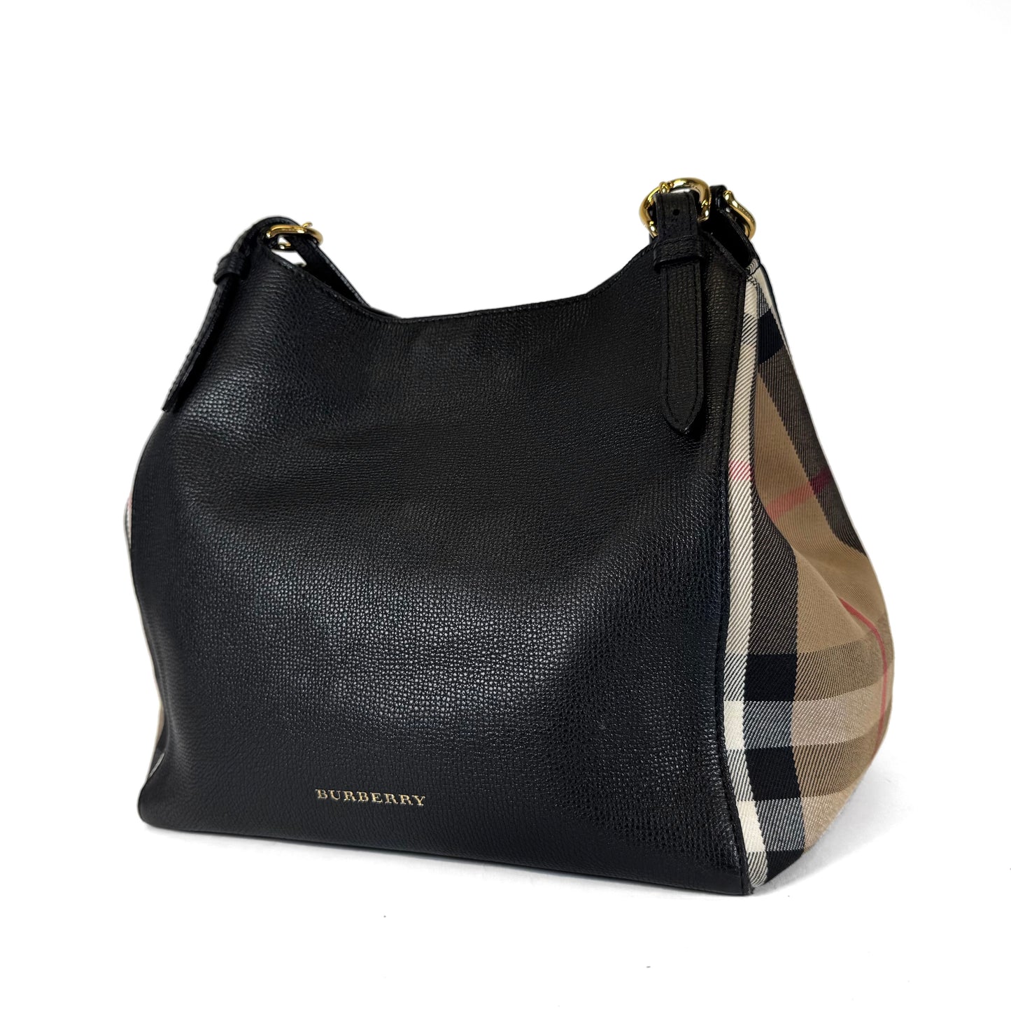 Burberry Smoked Check Shoulder Bag
