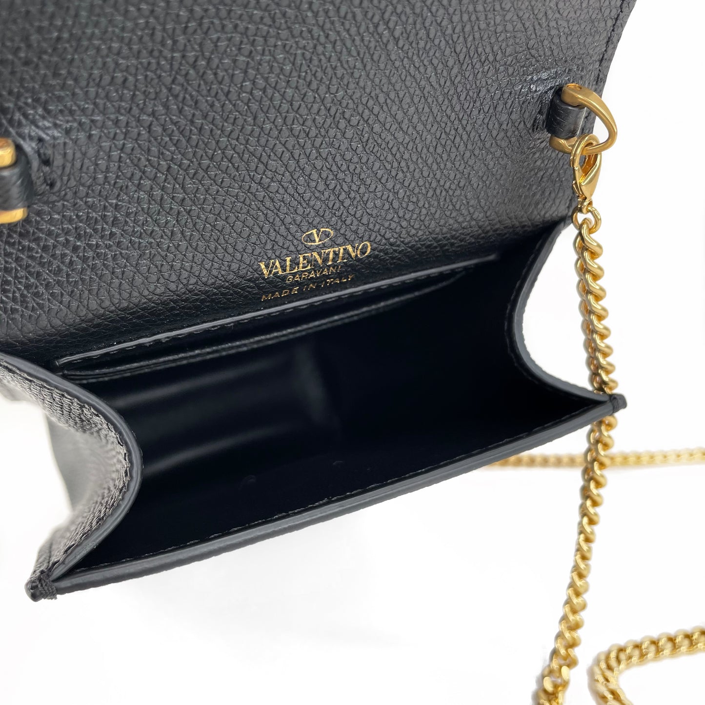 Valentino Loco Leather Crossbody Phone Case