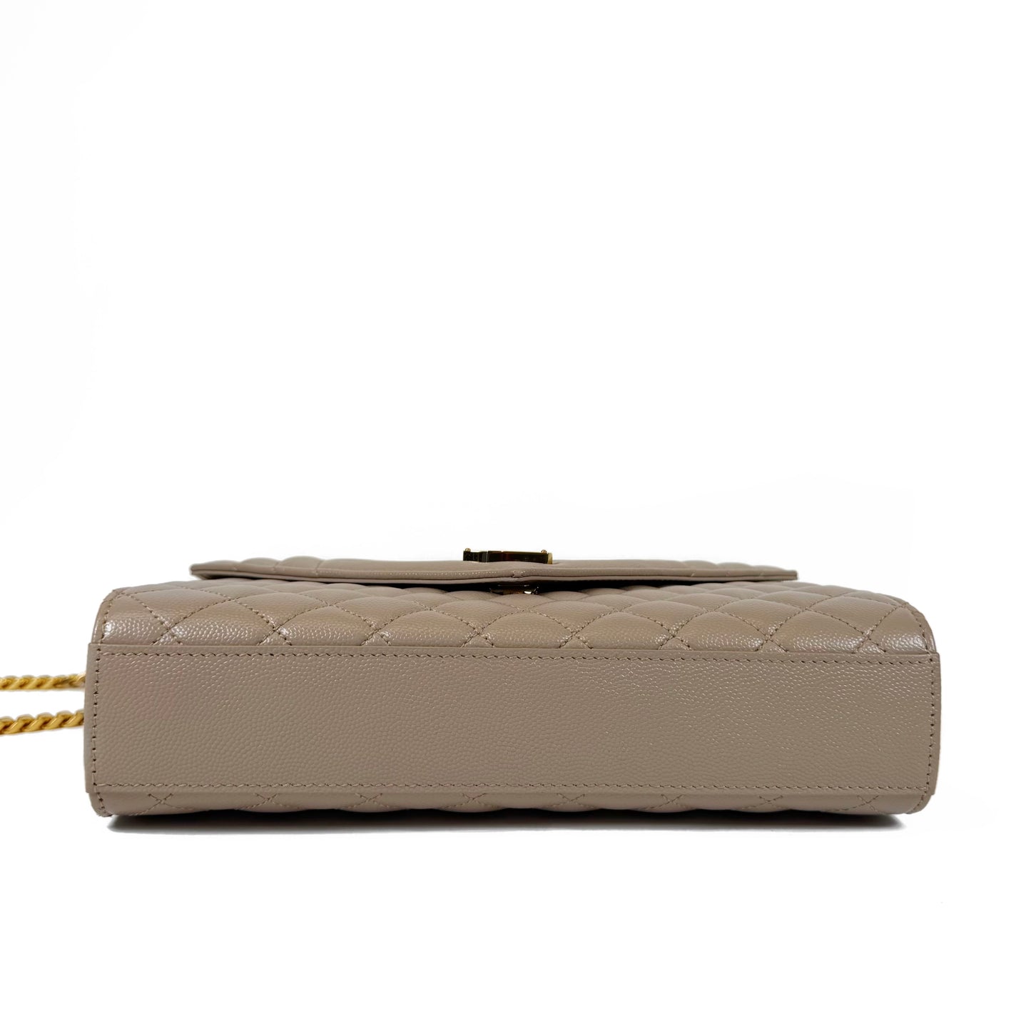 Saint Laurent Envelope Triquilt Medium Shoulder Bag