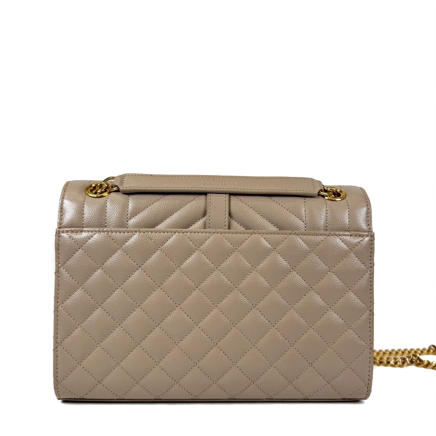 Saint Laurent Envelope Triquilt Medium Shoulder Bag