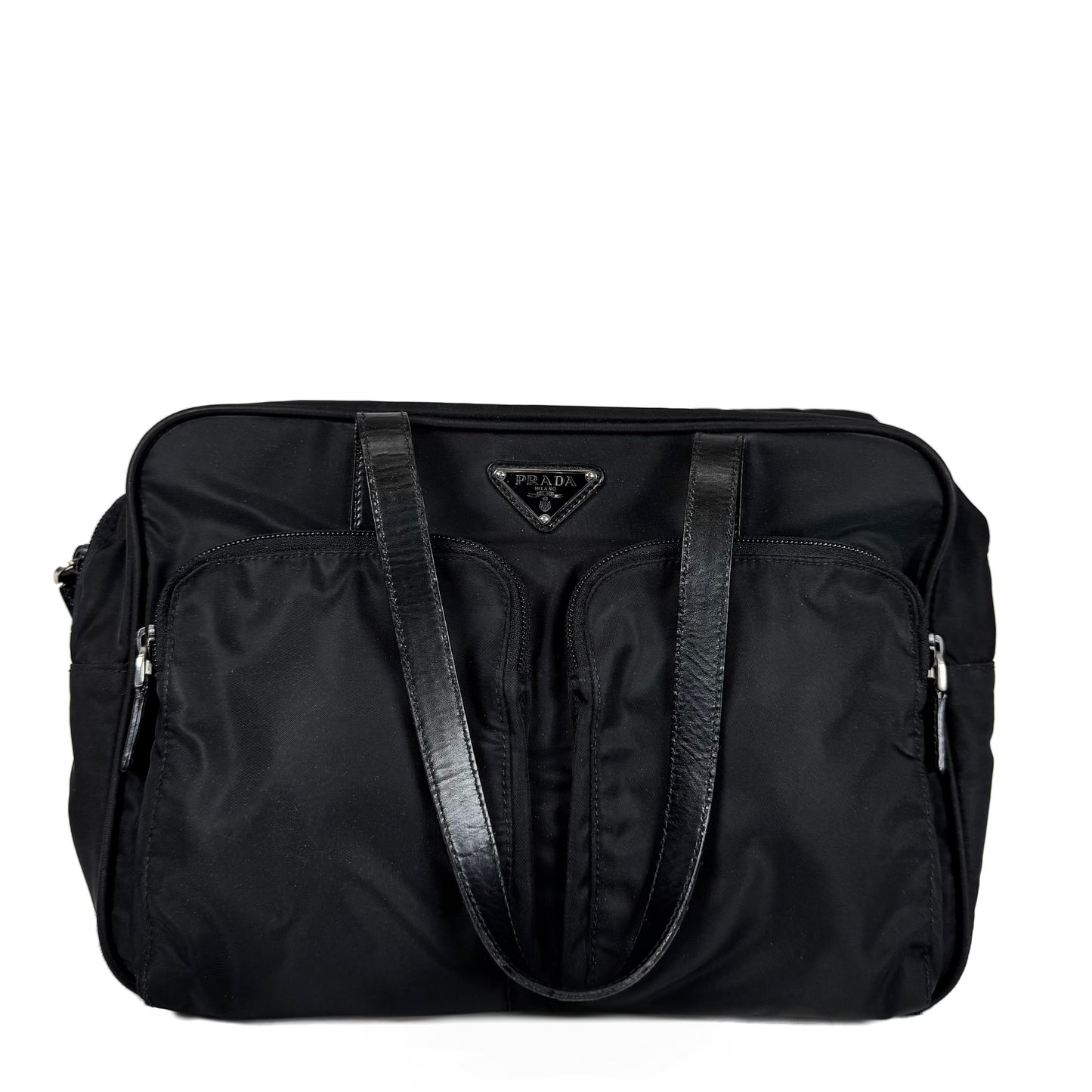 Prada Nylon Two Pockets Bag