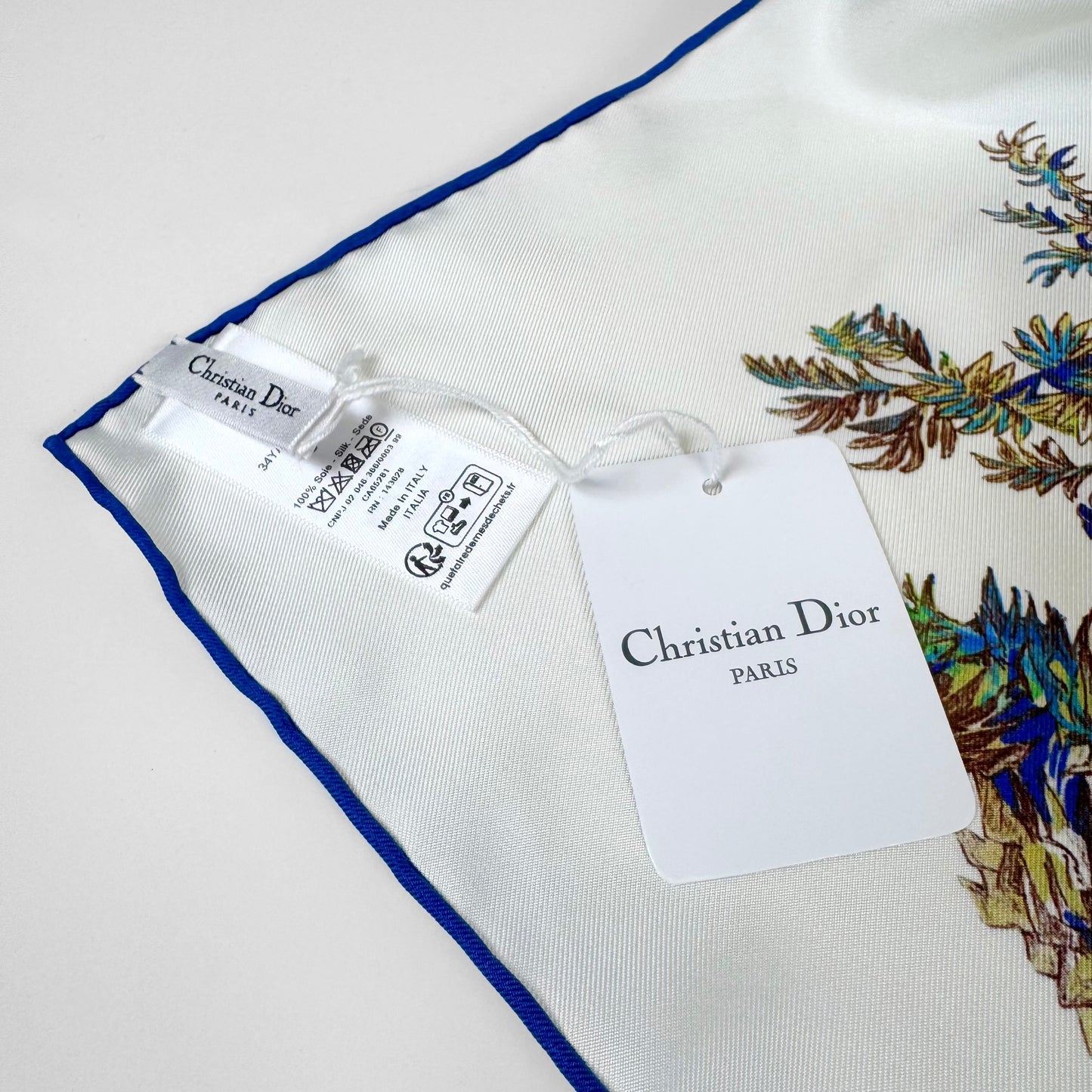 Christian Dior Étoile de Voyage Silk Scarf