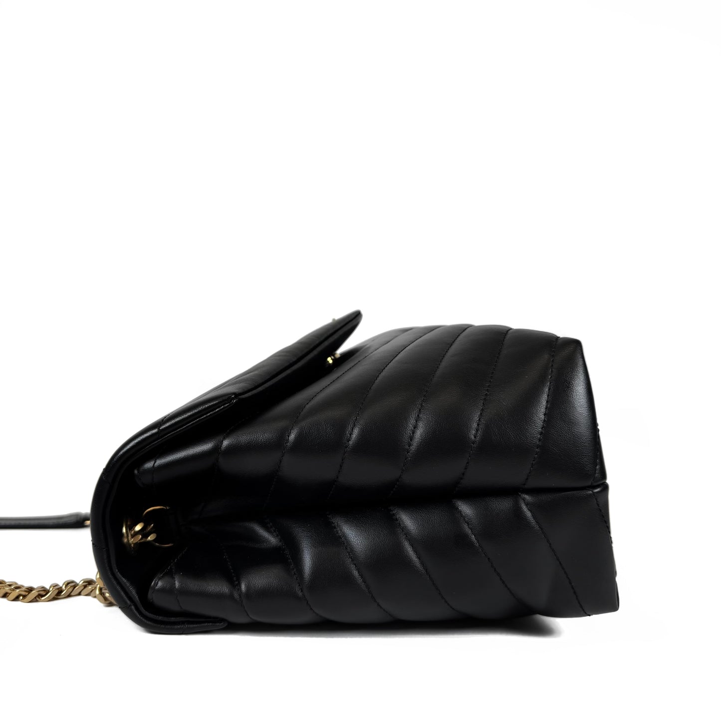 Saint Laurent Lou Lou Chevron Medium Bag