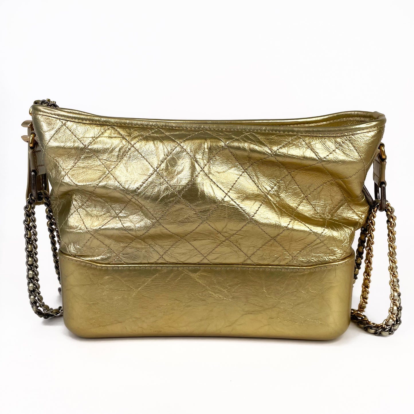 Chanel Gabrielle Bag Gold Medium