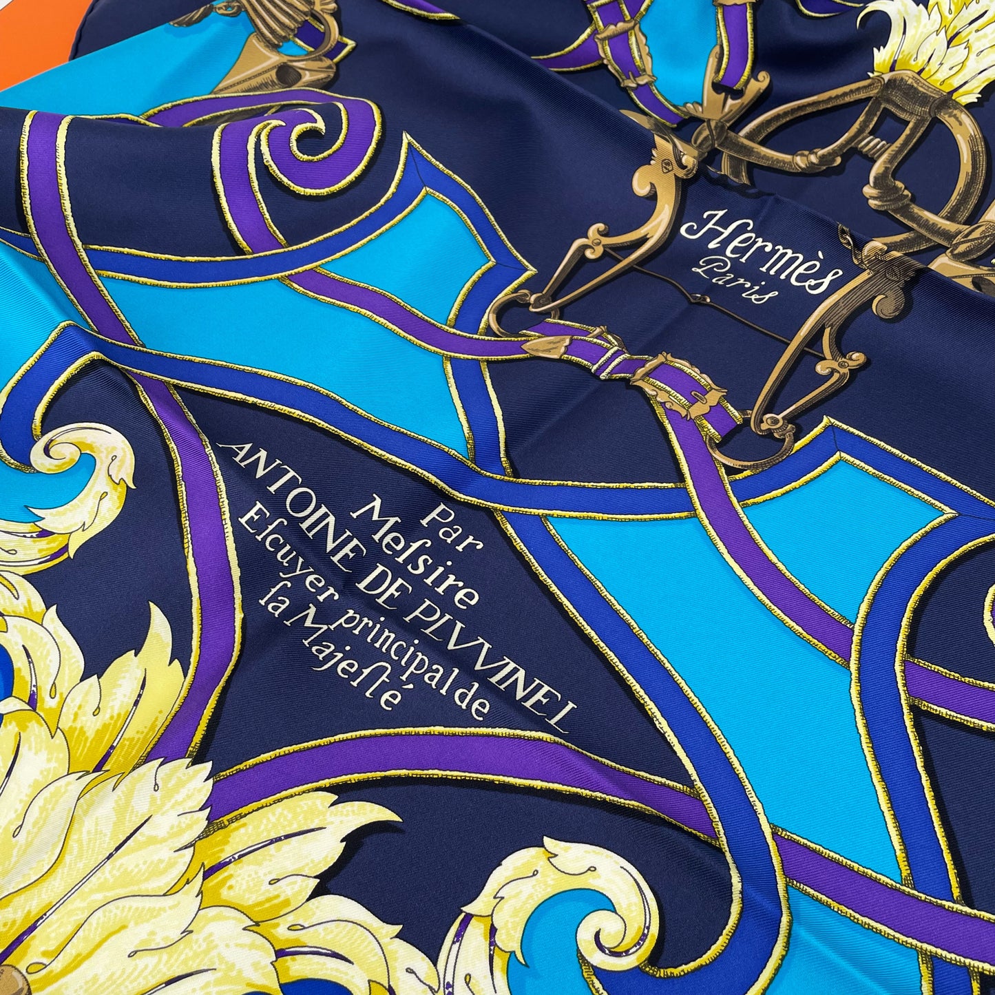 Hermès Silk Scarf by Henry D’origny