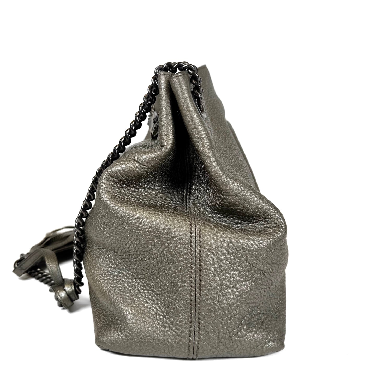 Gucci Soho Metallic Medium Tote Bag