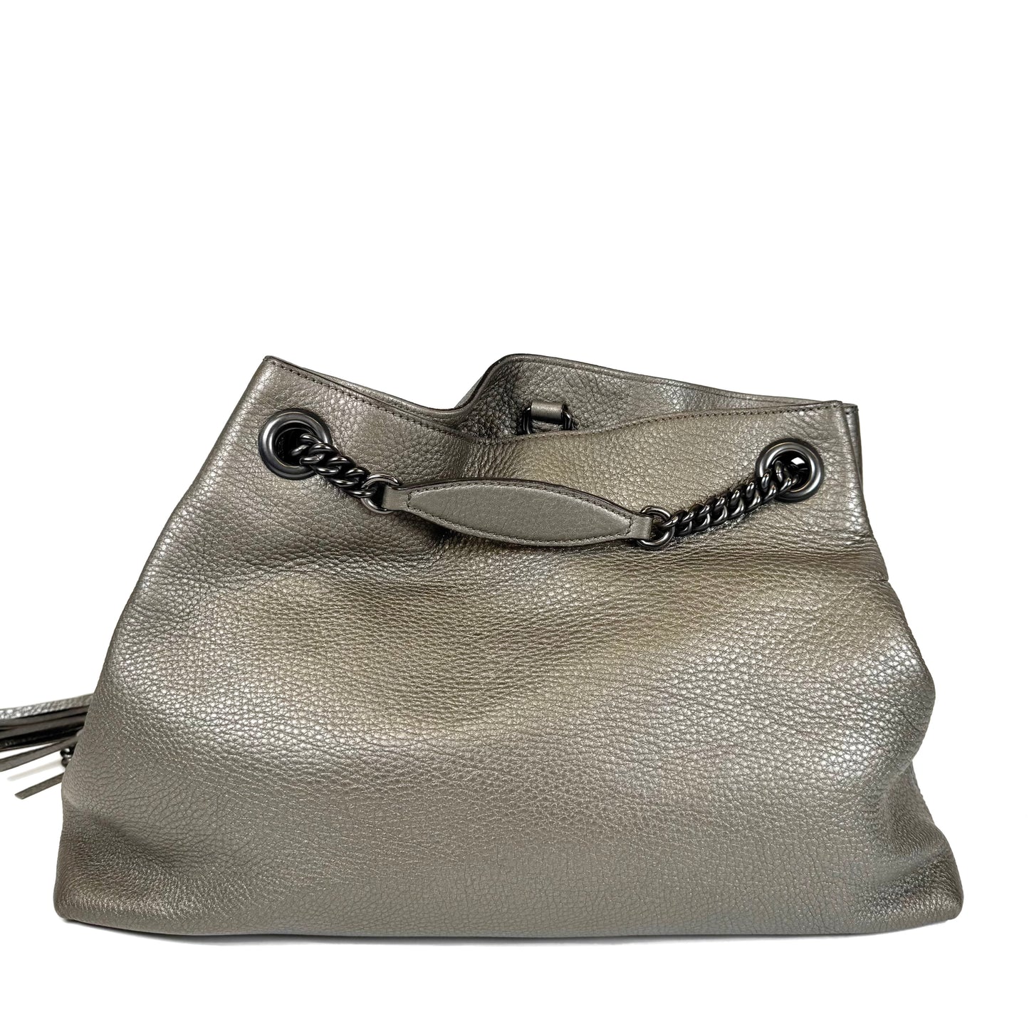 Gucci Soho Metallic Medium Tote Bag