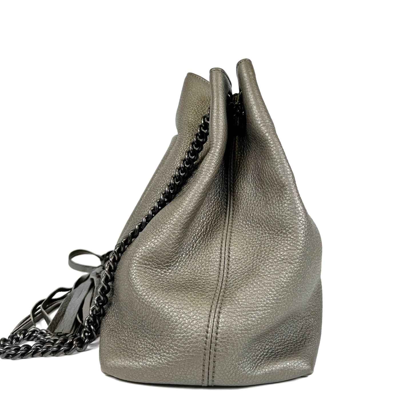 Gucci Soho Metallic Medium Tote Bag
