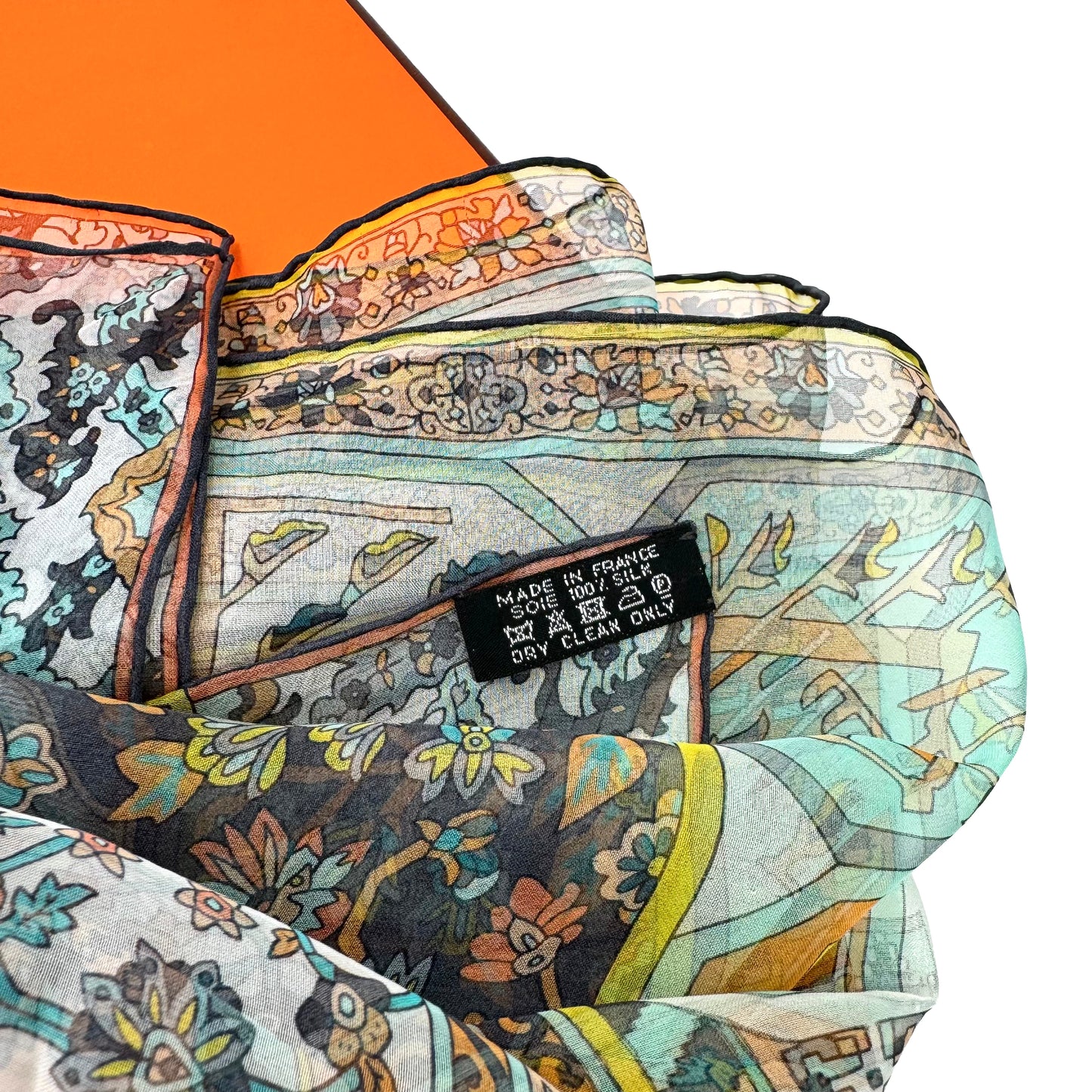 Hermès Tapis Persans Silk Scarf