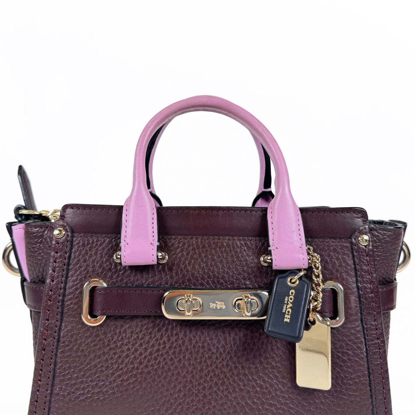 Coach Swagger Colorblock Crossbody Satchel
