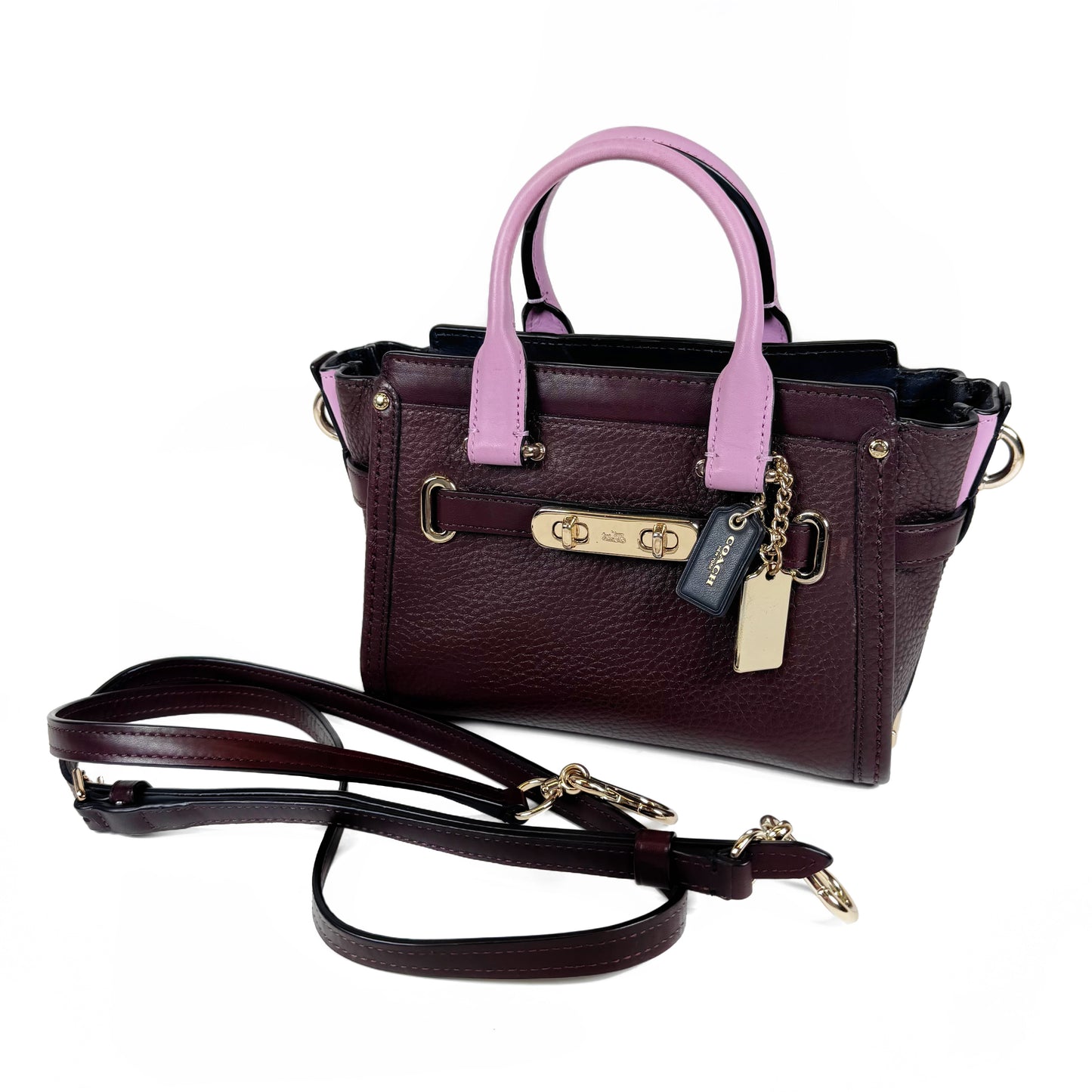 Coach Swagger Colorblock Crossbody Satchel