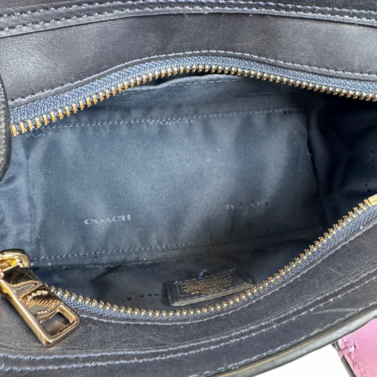 Coach Swagger Colorblock Crossbody Satchel