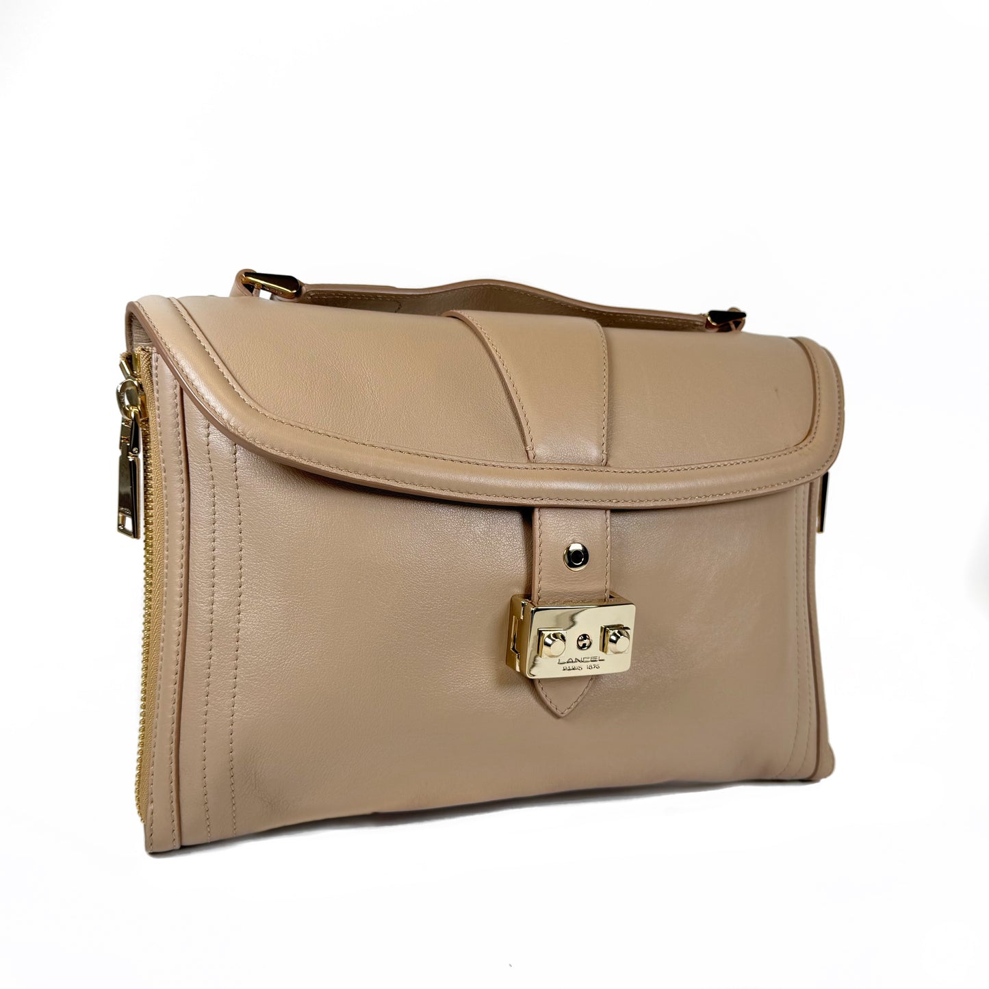 Lancel Leather Clutch