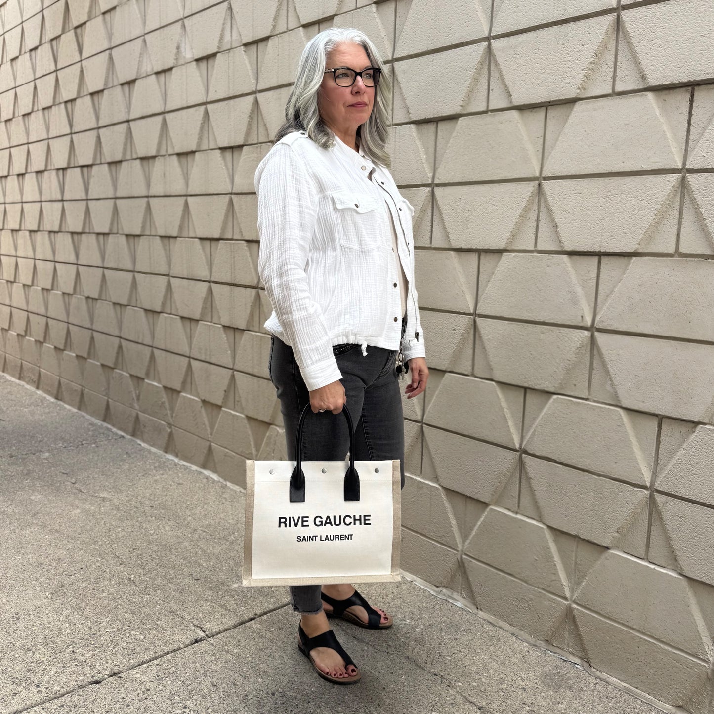Saint Laurent Rive Gauche Small Tote