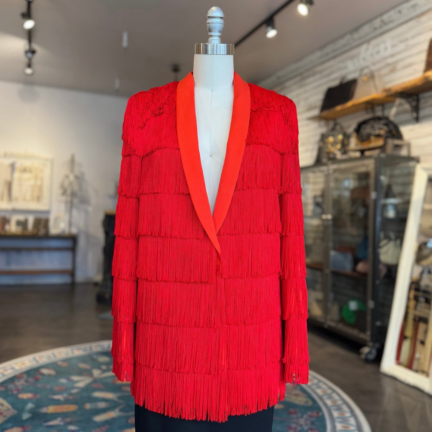 Stella Mccartney Tia Tiered Fringe Blazer