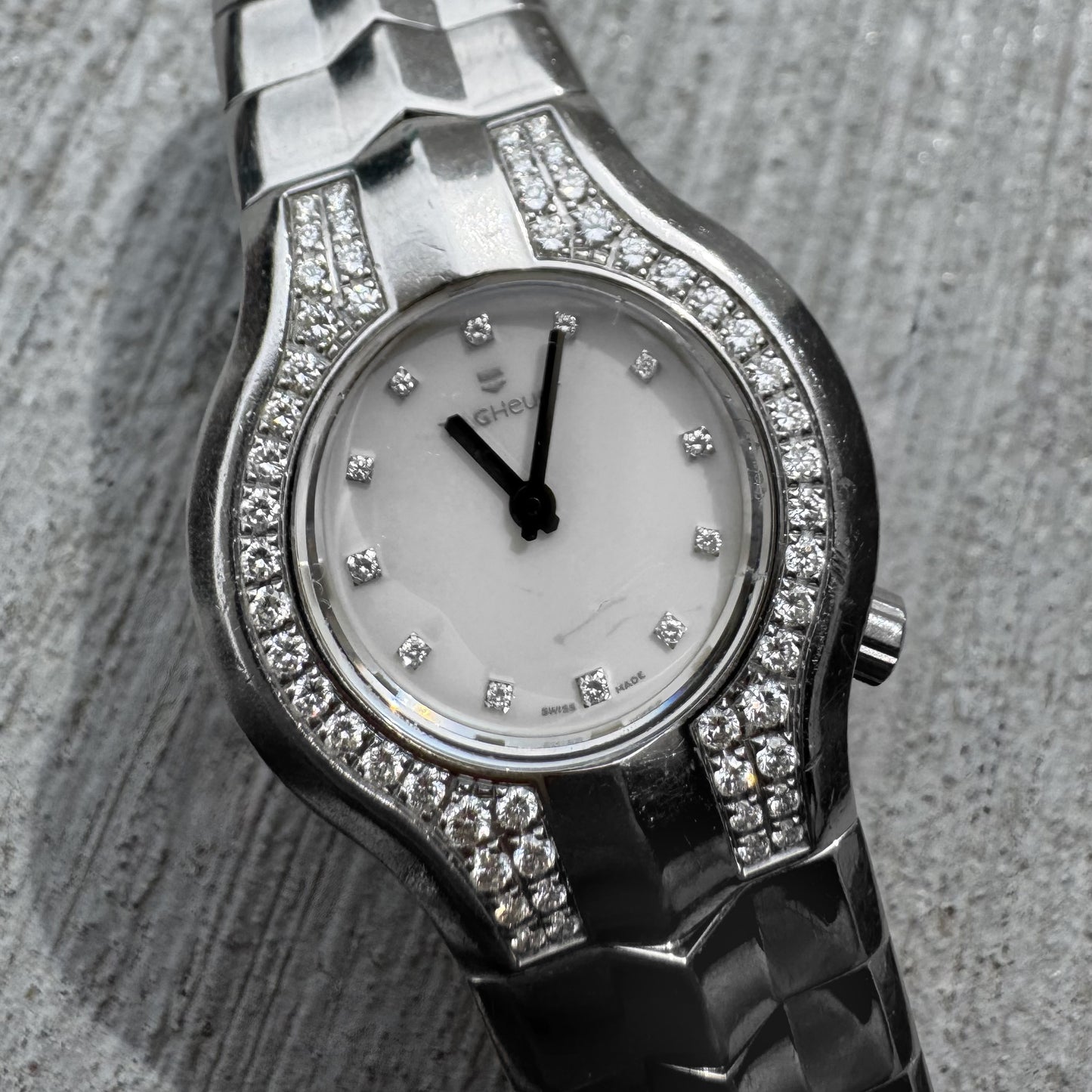 Tag Heuer Alter Ego Stainless Steel Diamonds Watch