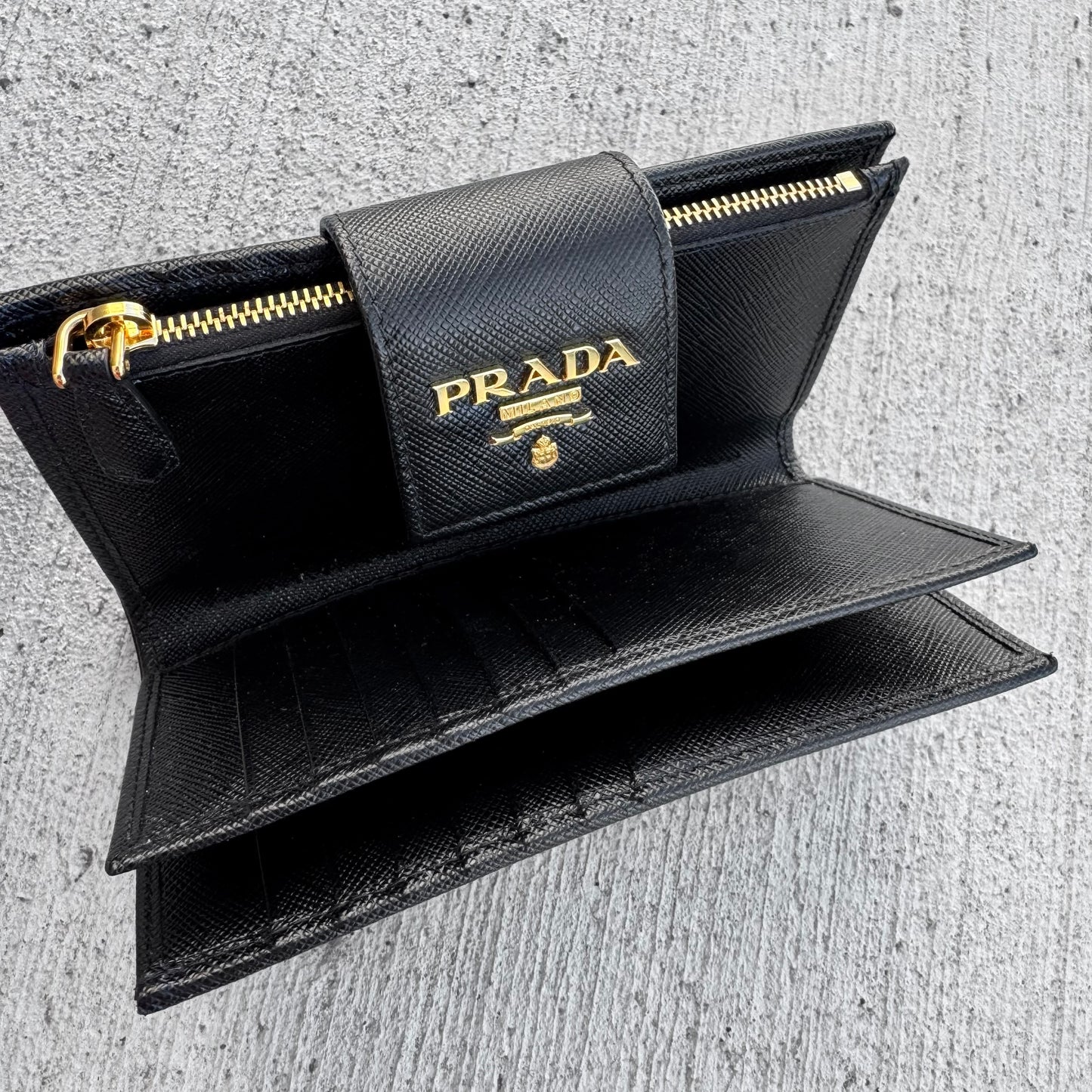 Prada Saffiano Leather Wallet