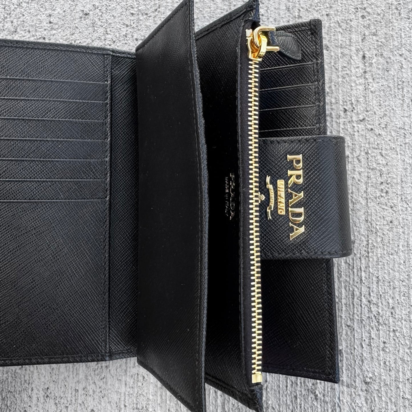 Prada Saffiano Leather Wallet