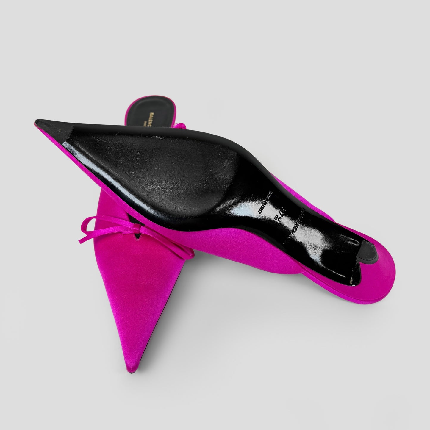 Balenciaga Knife Bow Mules