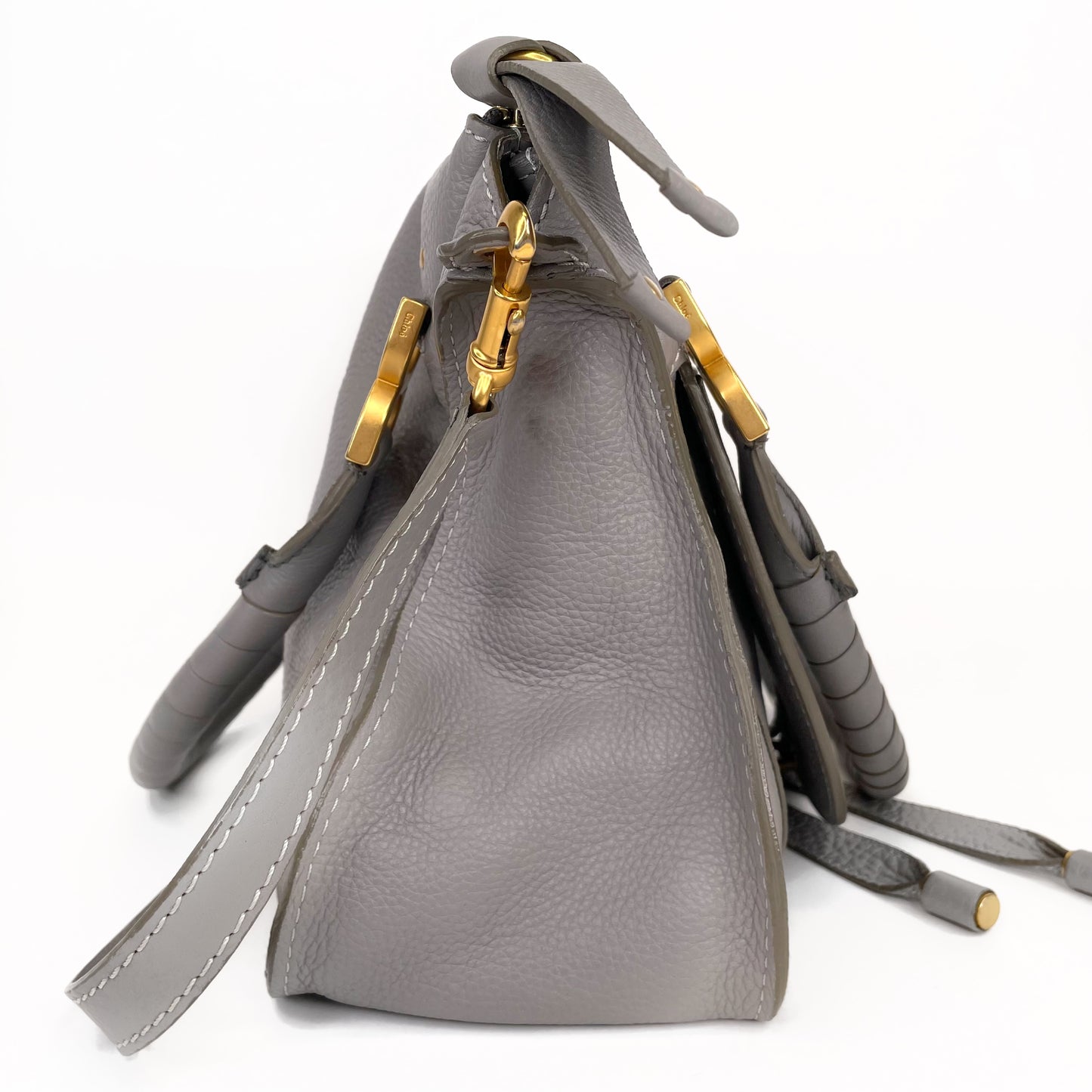 Chloe Marcie Grey Bag