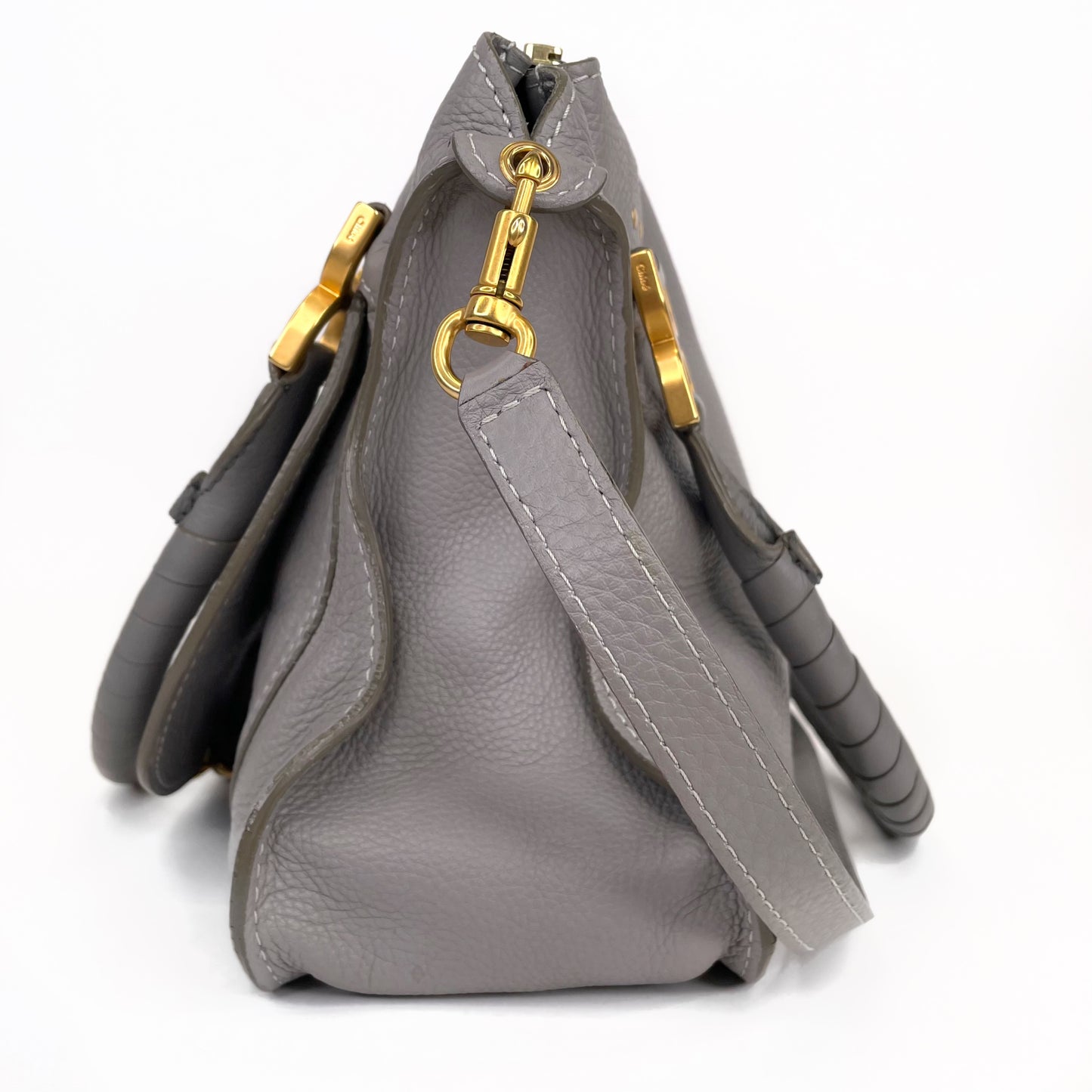 Chloe Marcie Grey Bag