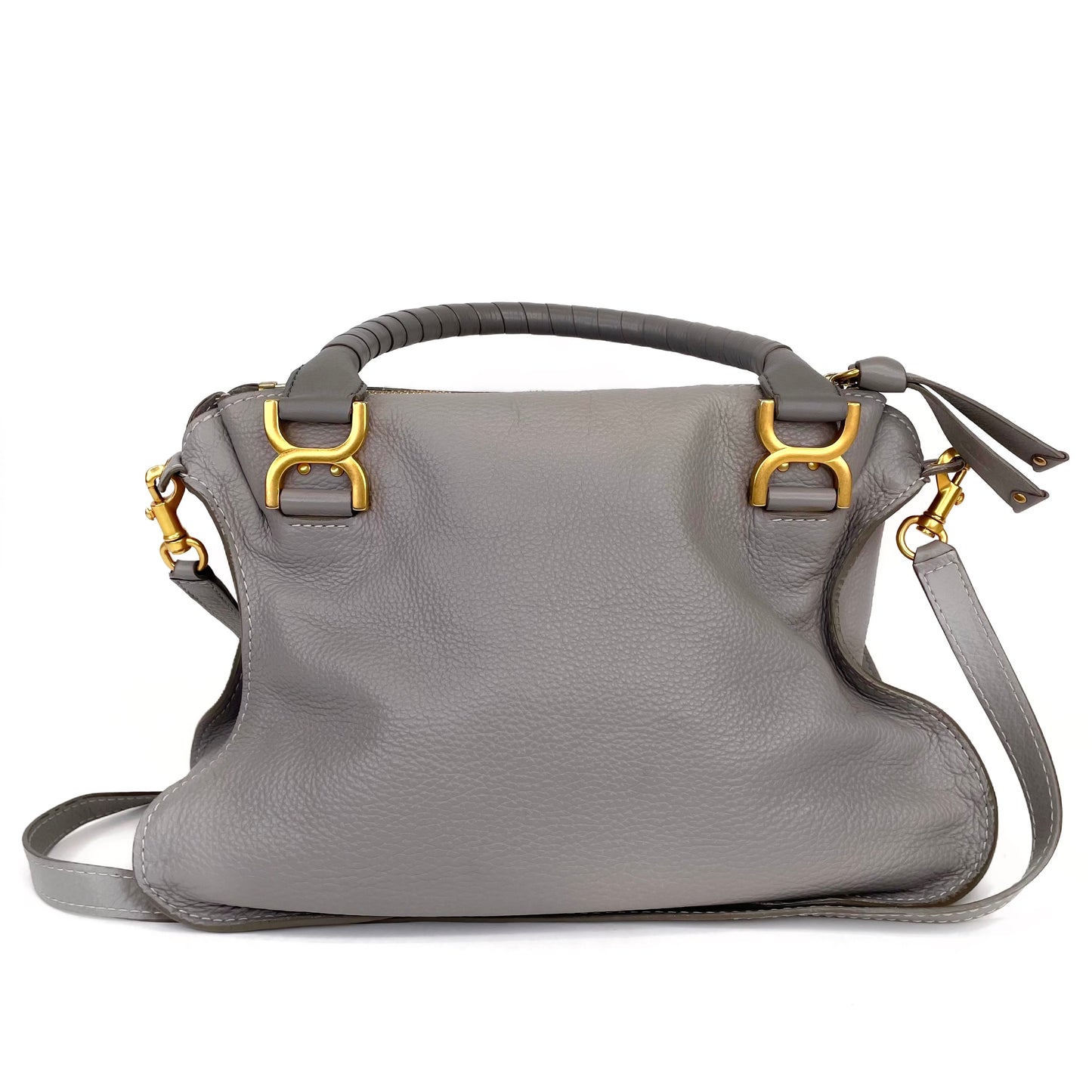 Chloe Marcie Grey Bag