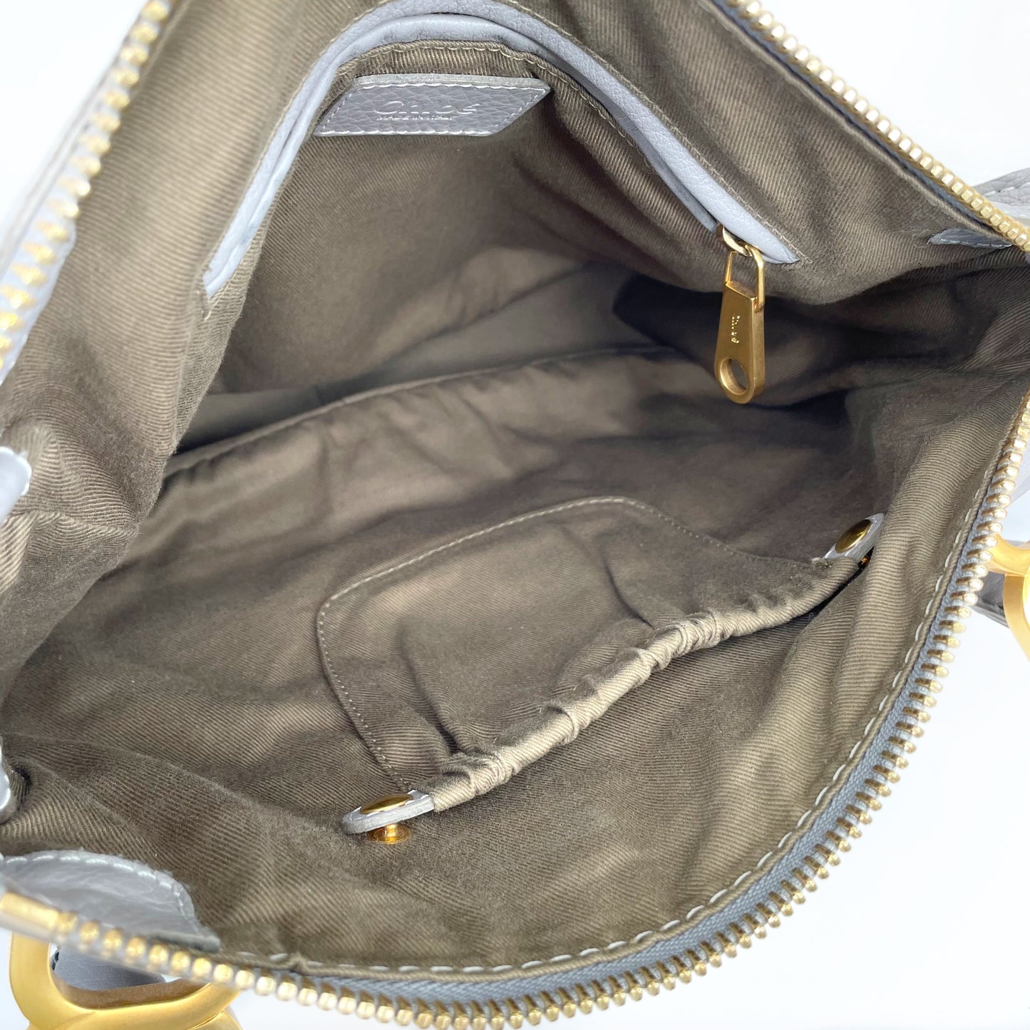 Chloe Marcie Grey Bag