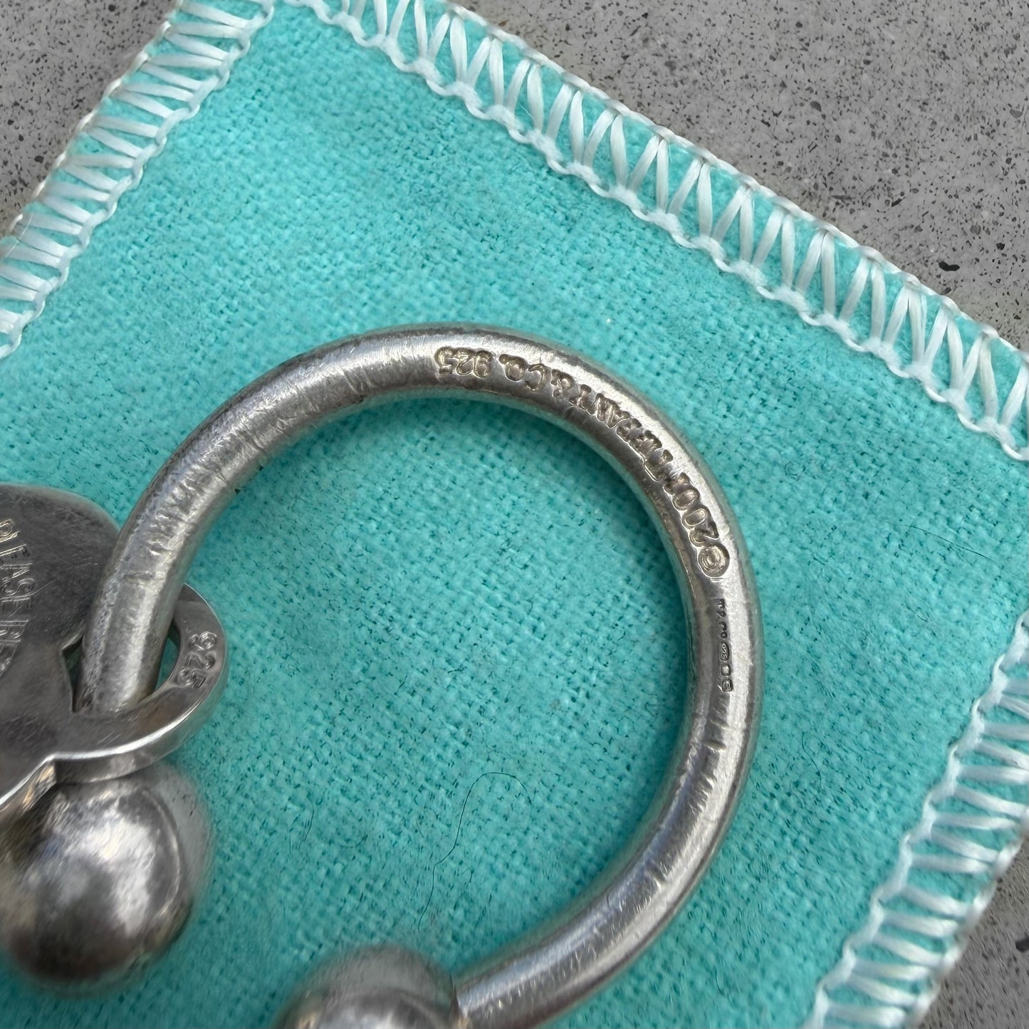 Tiffany & Co. Return to Heart Key Ring