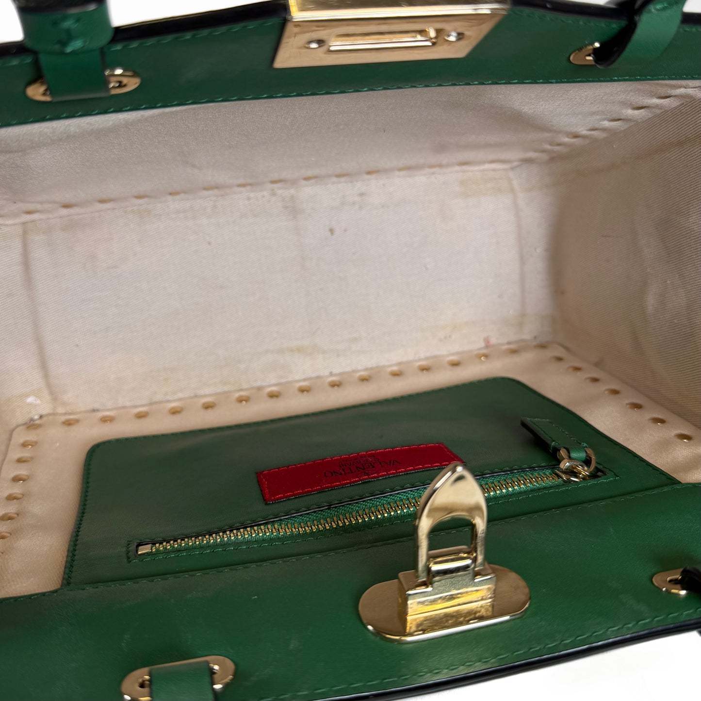 Valentino Garavani Rockstud Trapeze Tote Bag