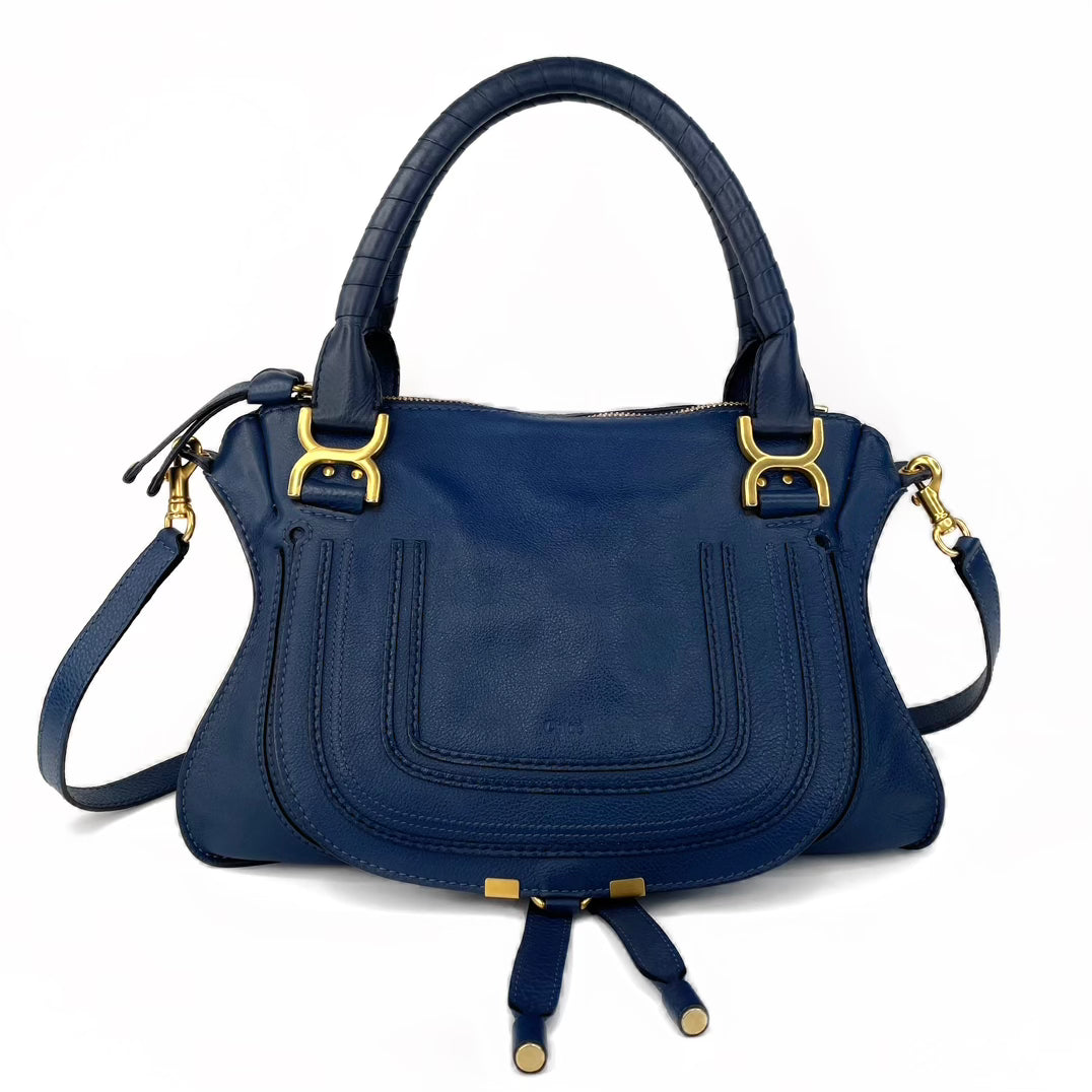 Chloe Marcie Blue Bag