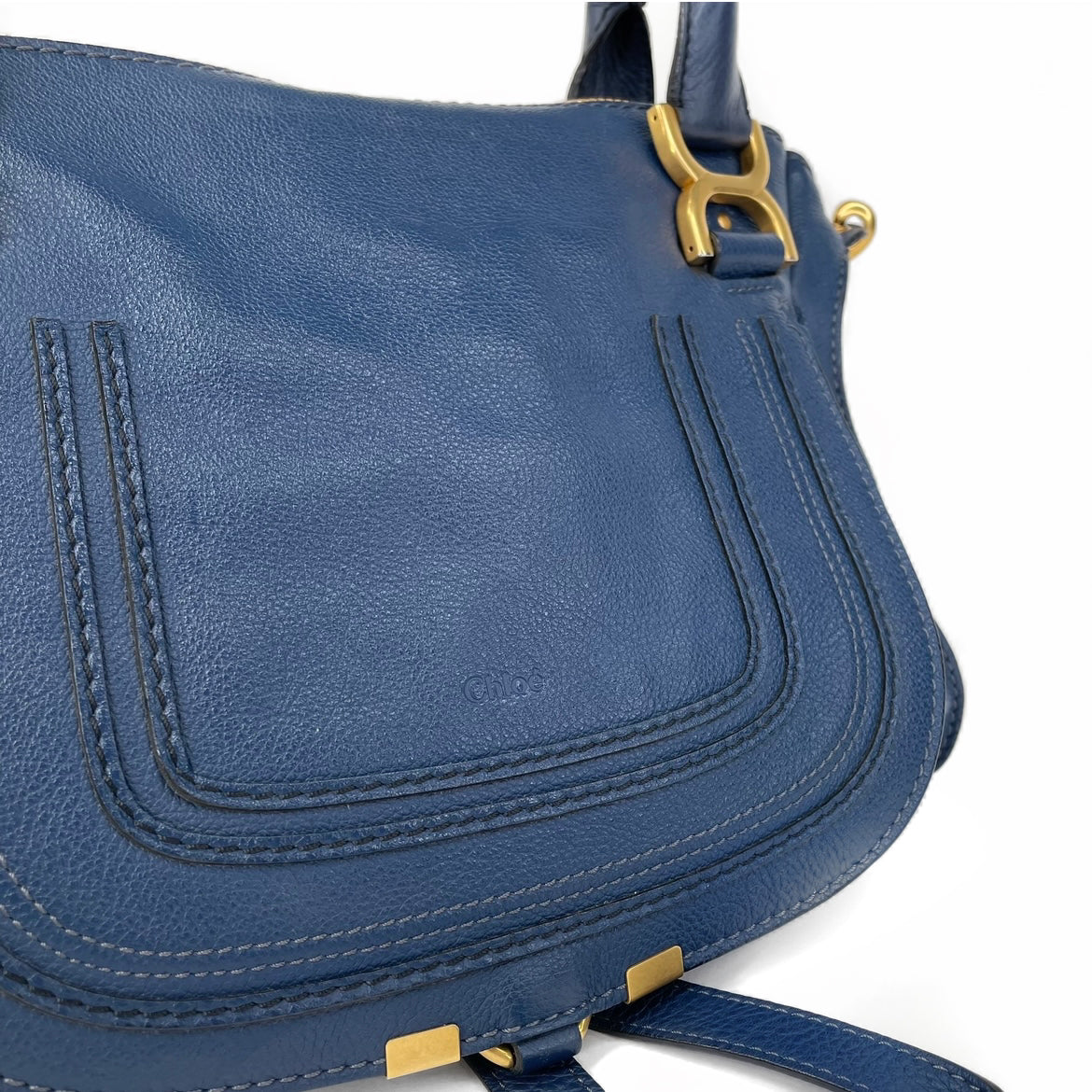 Chloe Marcie Blue Bag