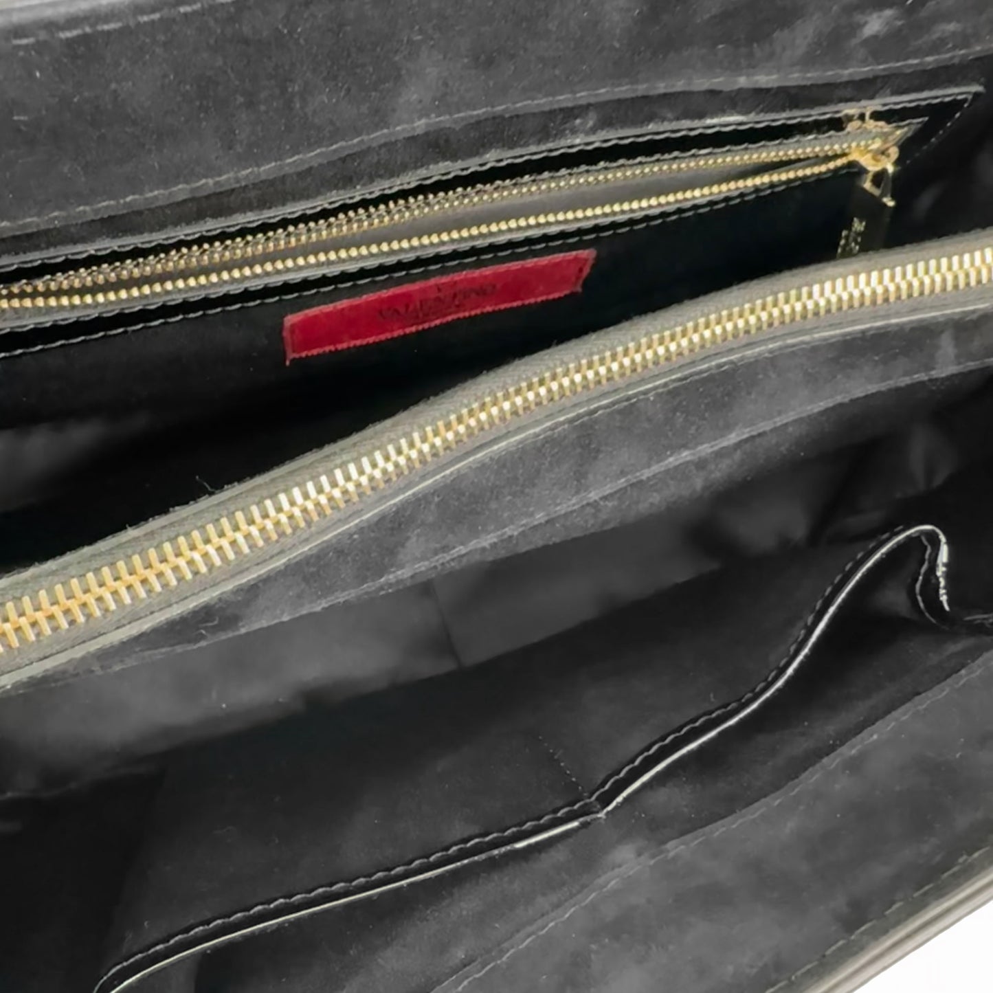 Valentino Garavani Patent Histoire Flap Bag