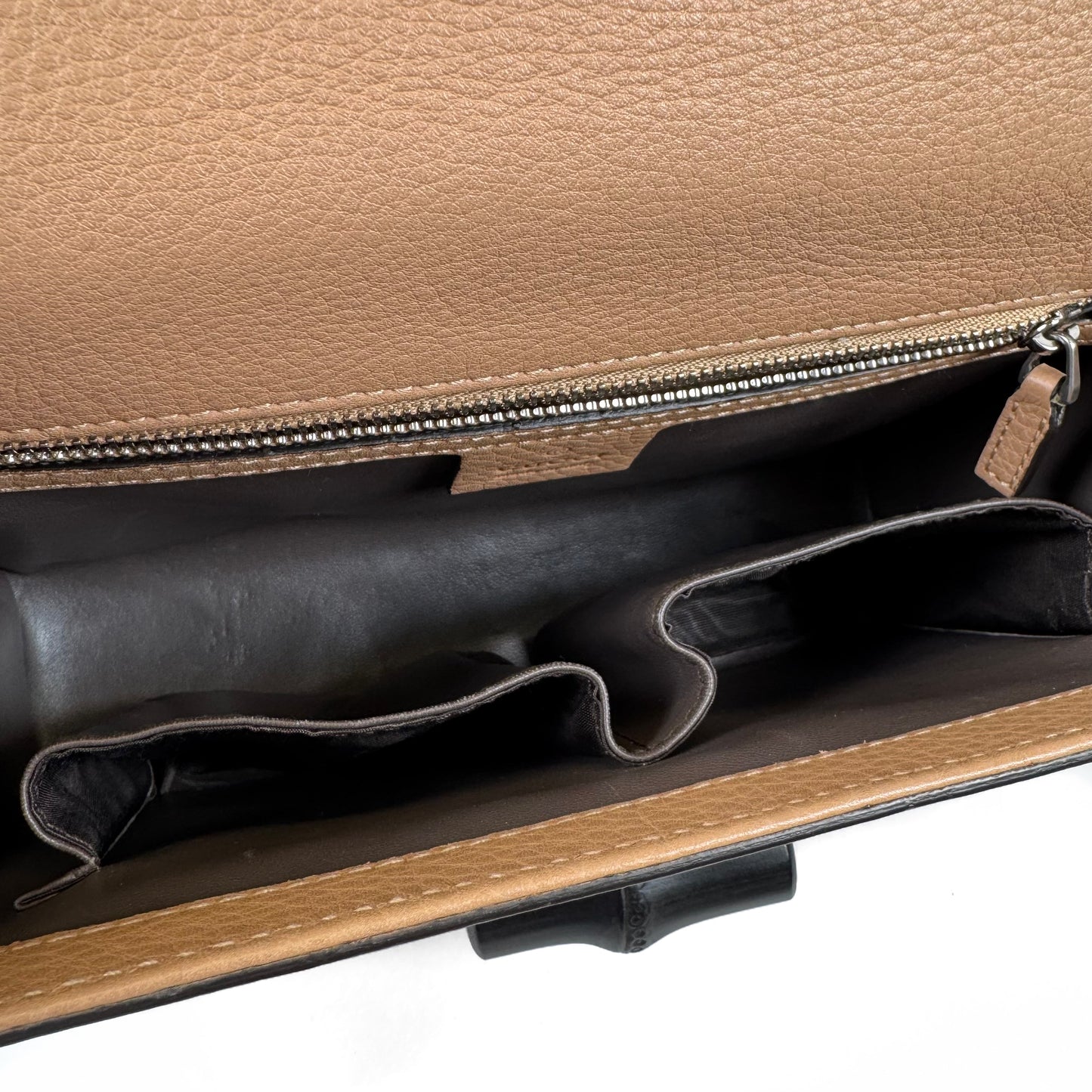 Gucci Studded Miss Bamboo Medium Shoulder Bag