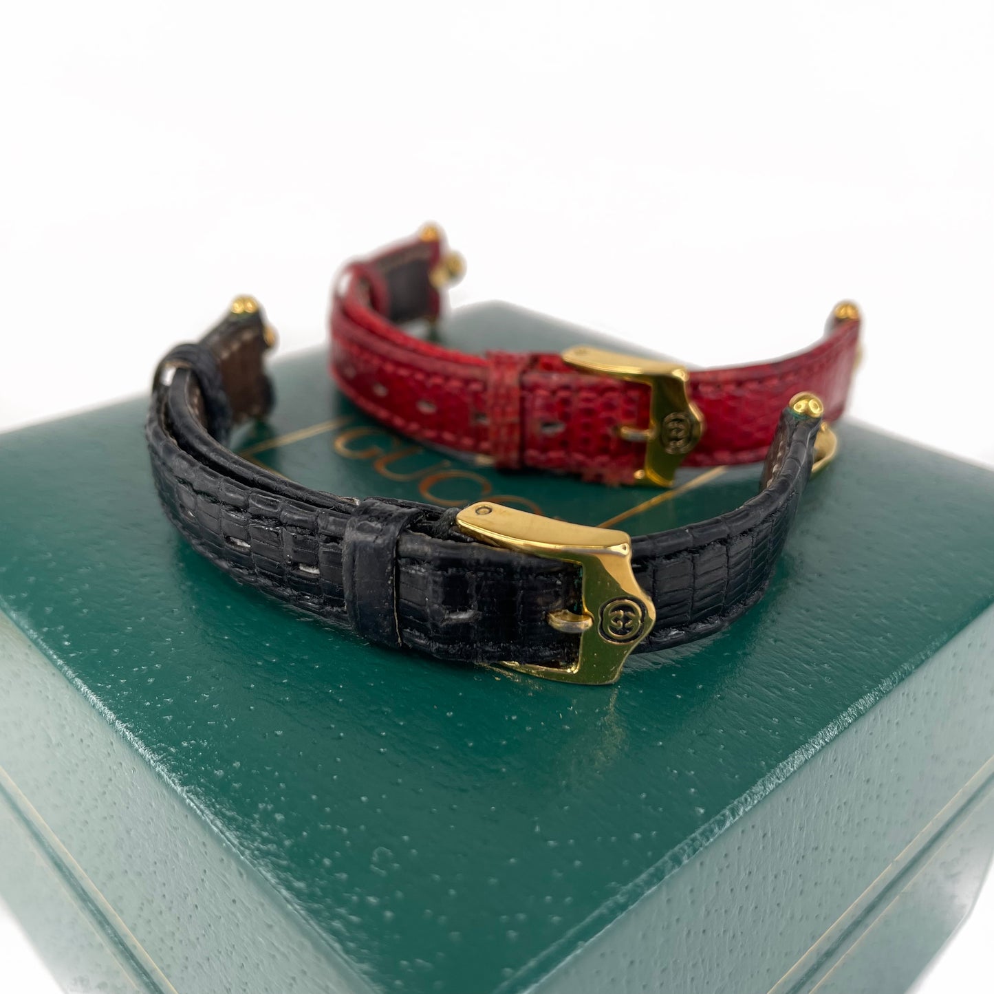 Gucci Vintage Gold toned Chain Watch