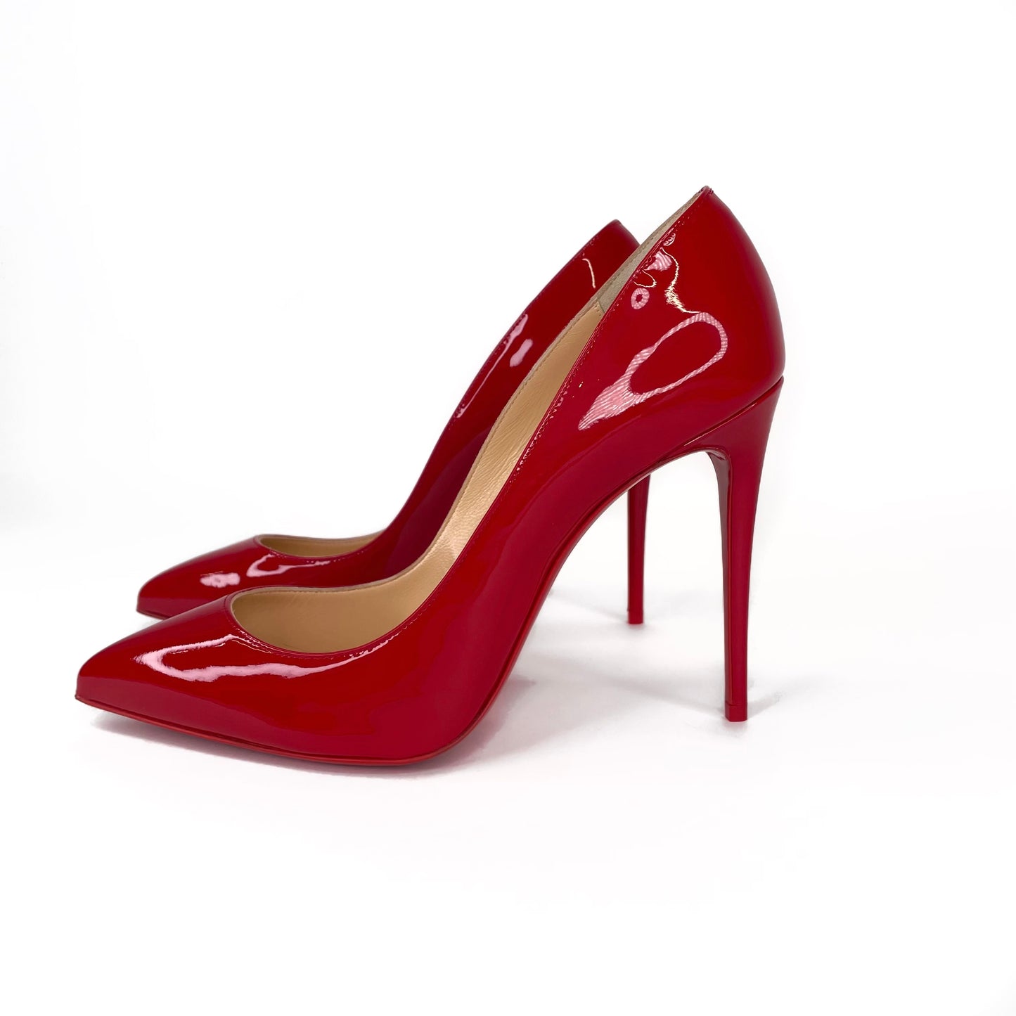 Christian Louboutin Patent Pump Kate Red Shoes