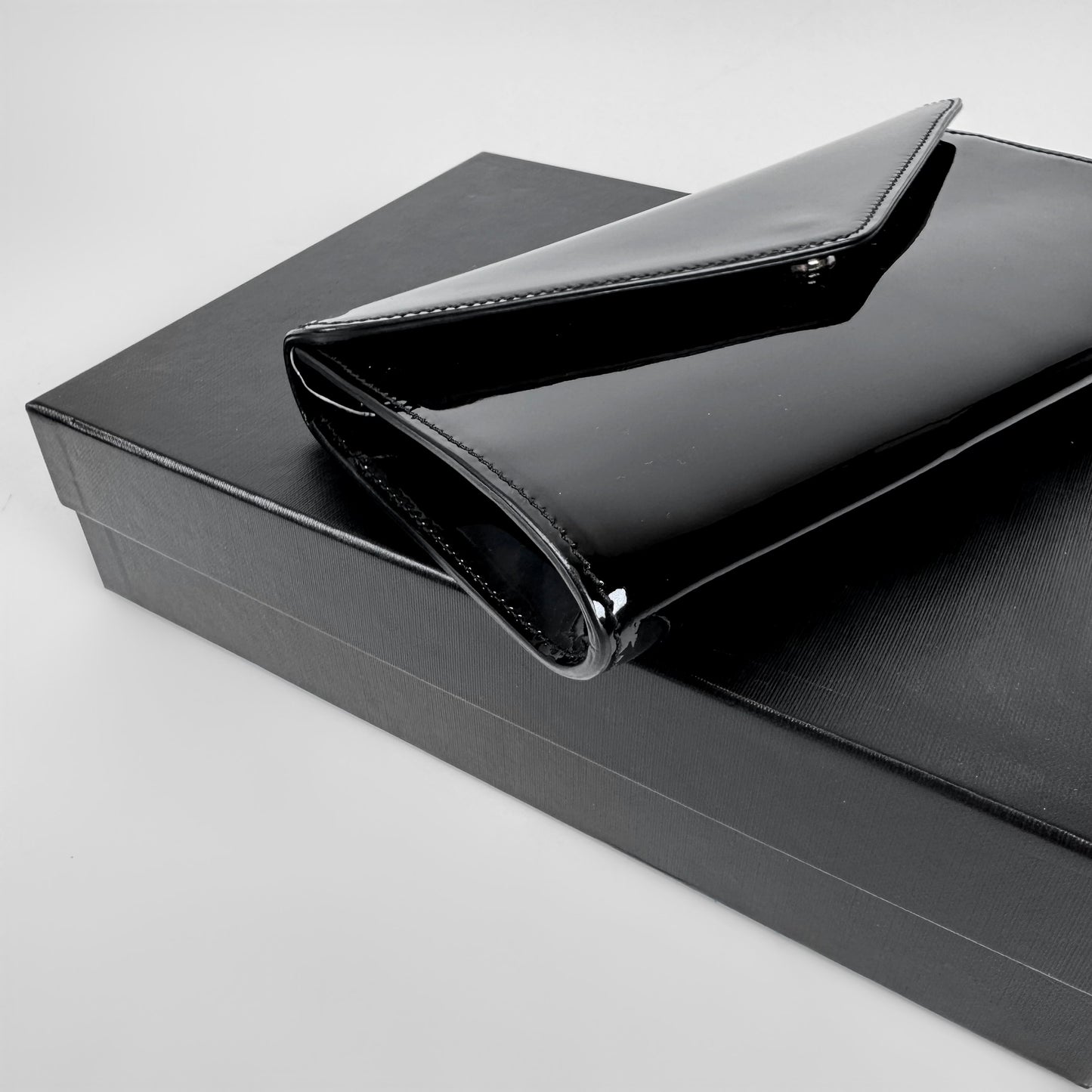 Saint Laurent Y-Mail Envelope Clutch