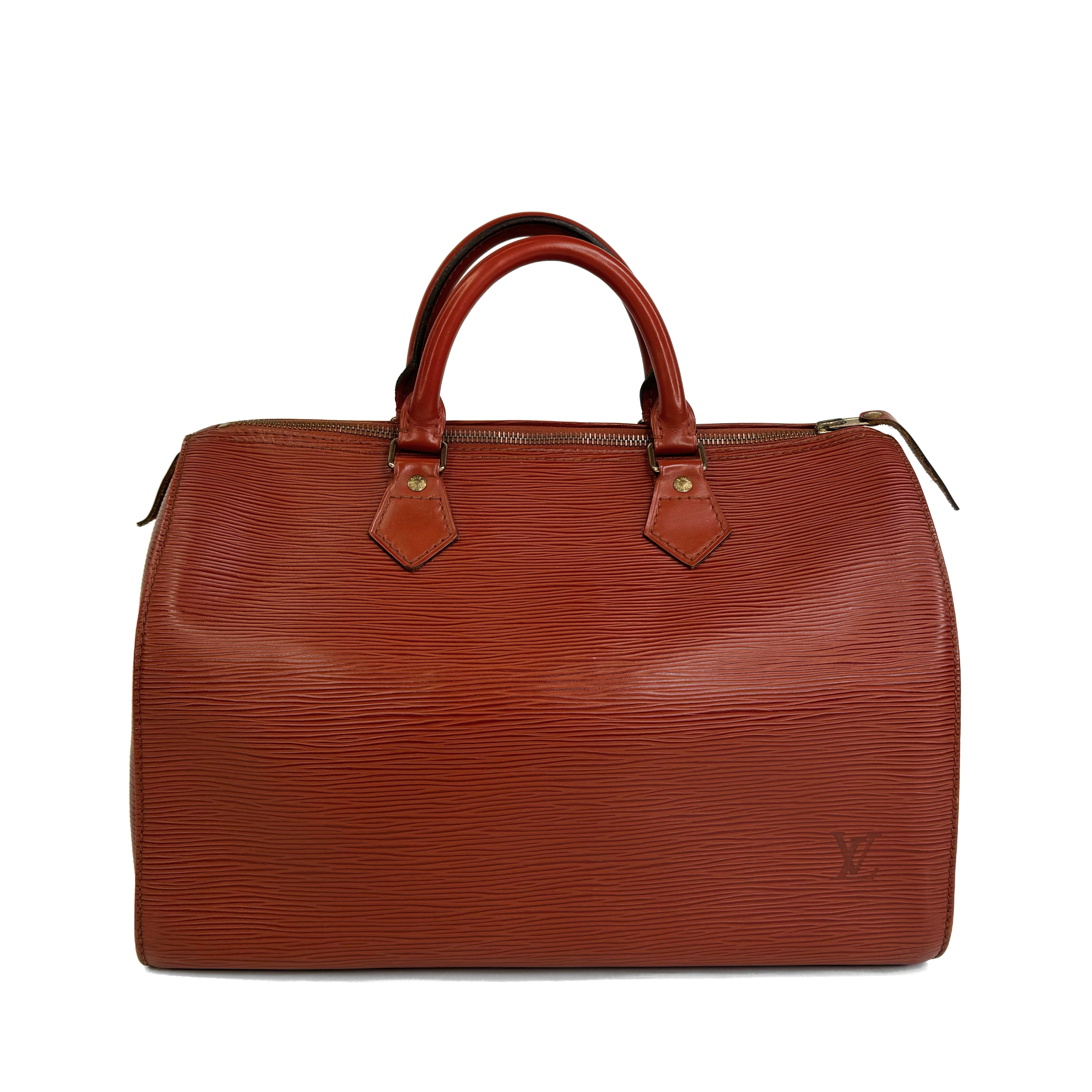 Louis Vuitton Monogram Speedy 30 - Brown Handle Bags, Handbags - LOU885657