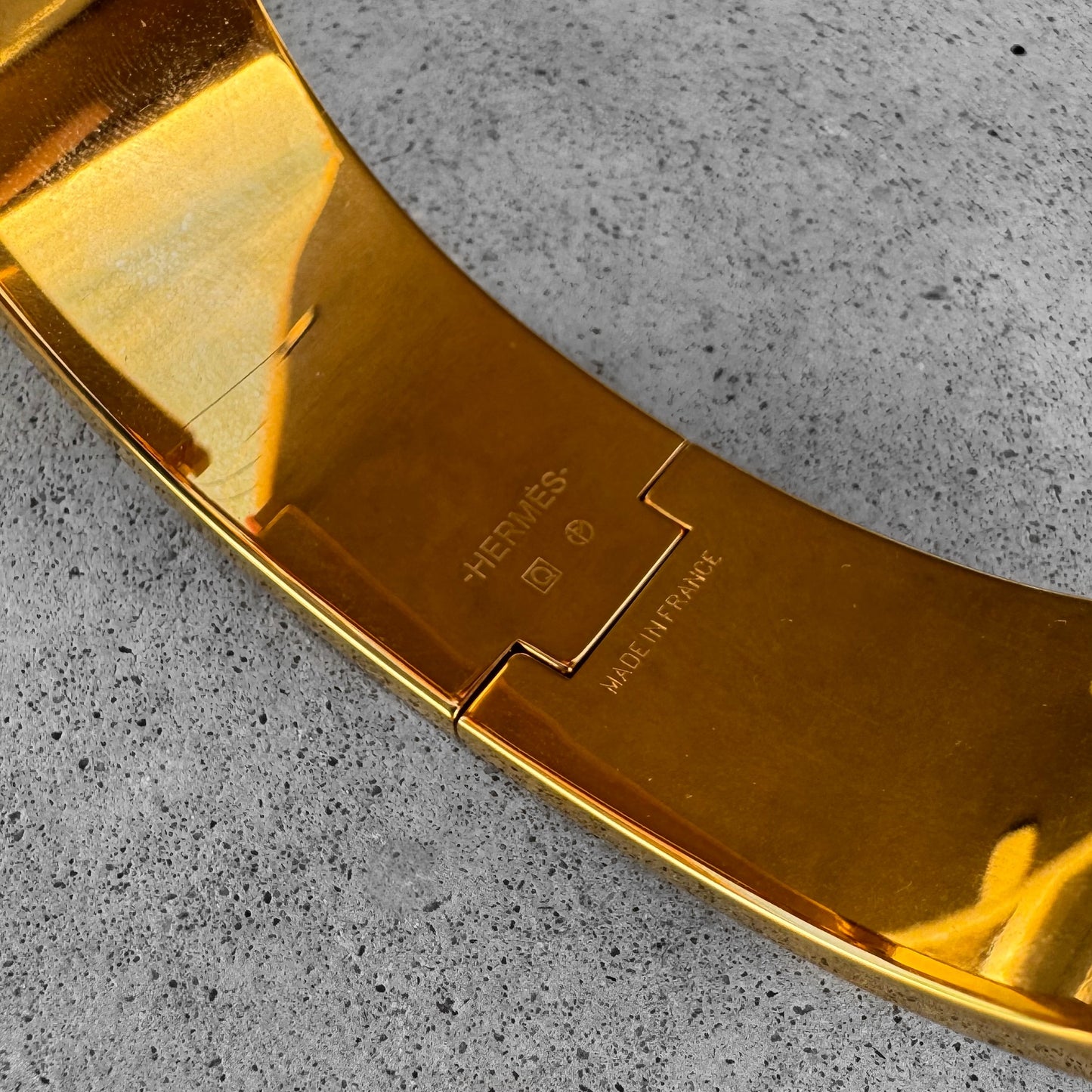 Hermès Enamel Clic Clac H GM Bracelet
