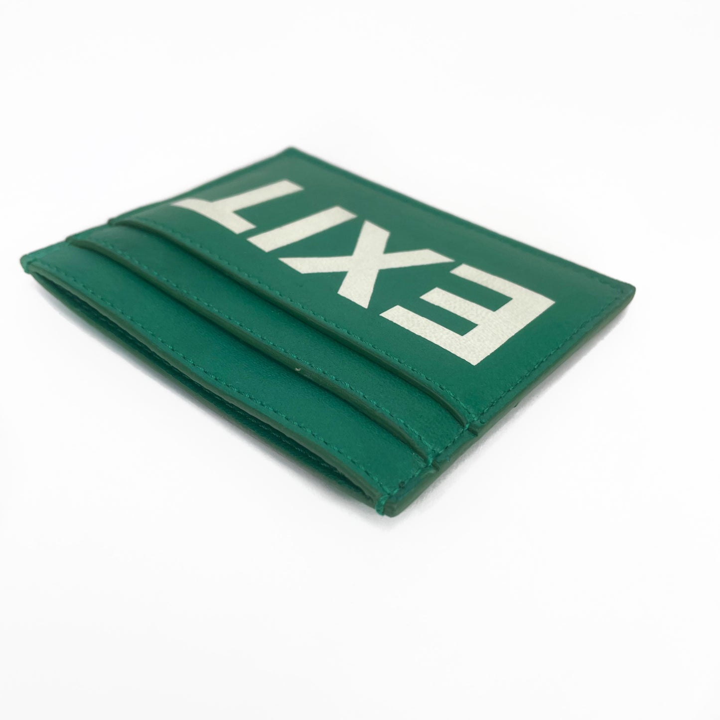 VETEMENTS Lamb Green Card Holder