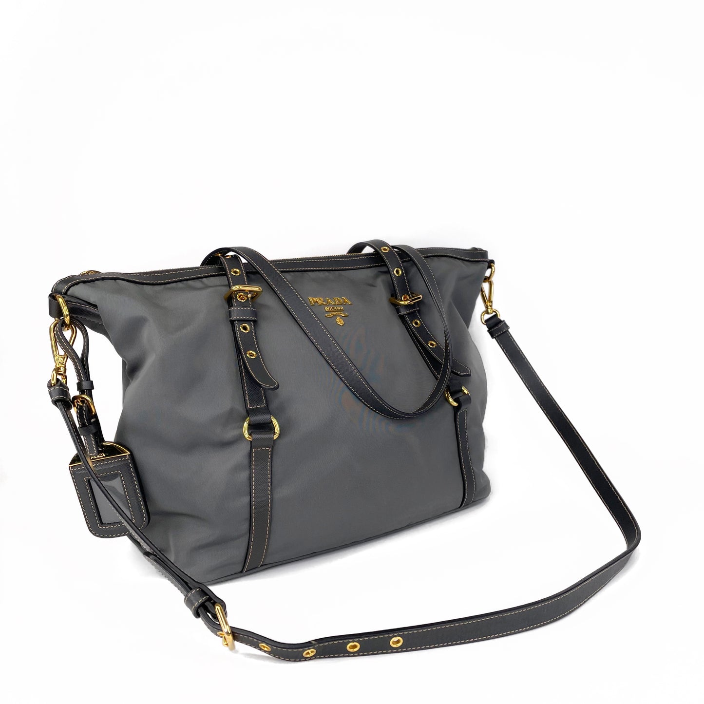 Prada Nylon Tote Bag