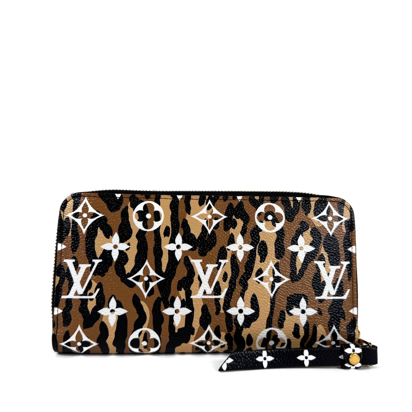 Louis Vuitton Limited Edition Jungle Print Zippy Wallet