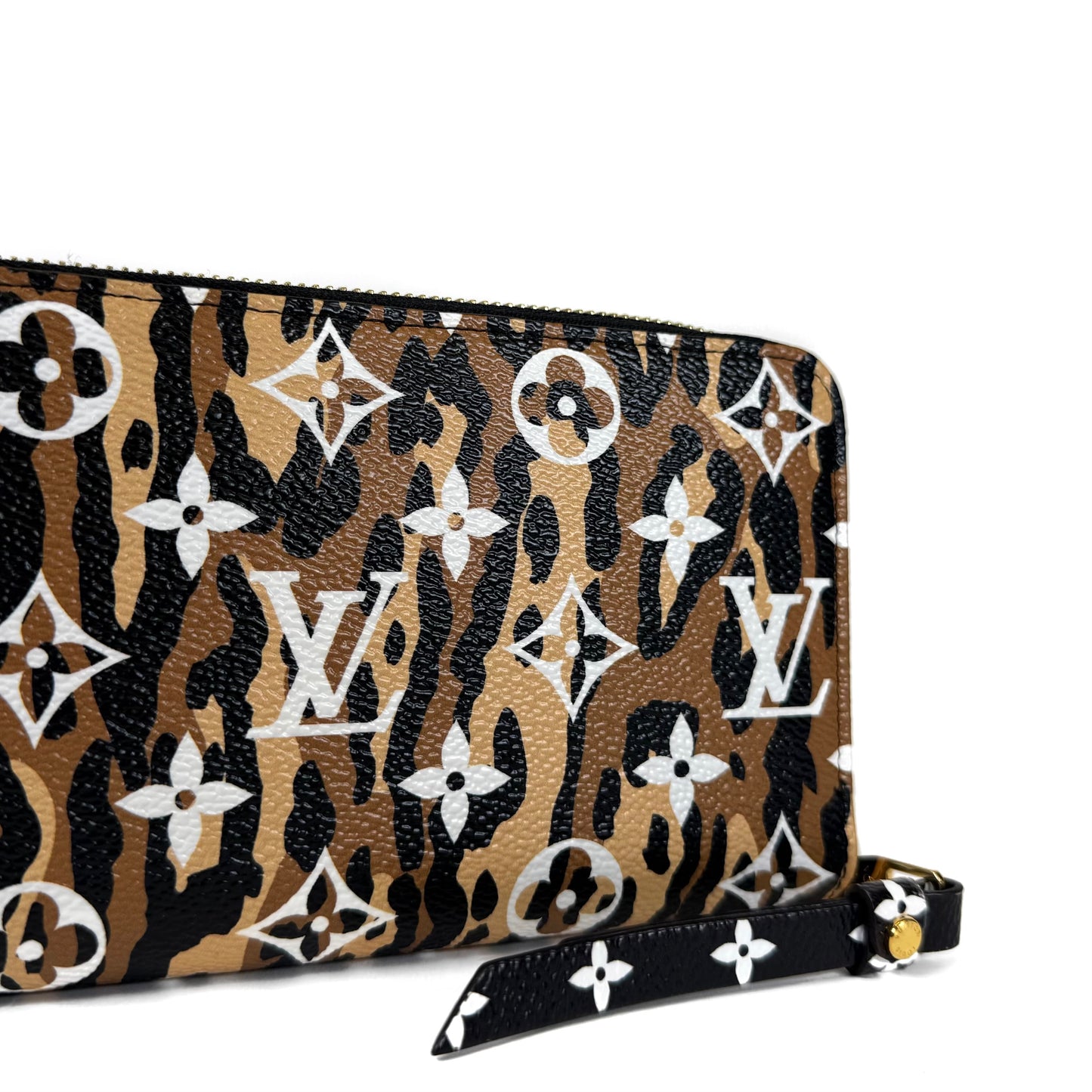 Louis Vuitton Limited Edition Jungle Print Zippy Wallet